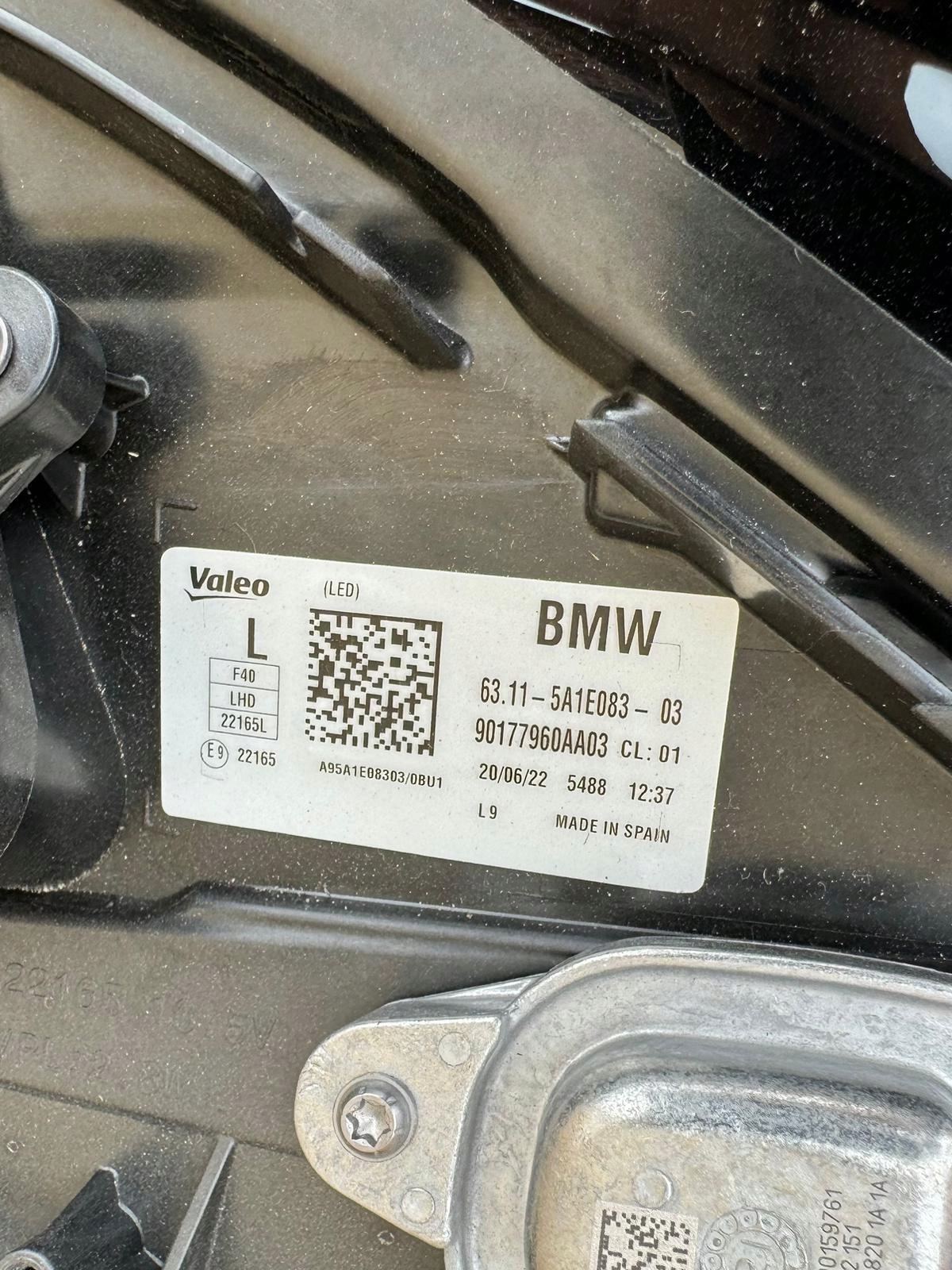 Frontscheinwerfer BMW 1 F40 5A1E083 LED ADAPTIVE Links Scheinwerfer Headlight - Thumbnail 5