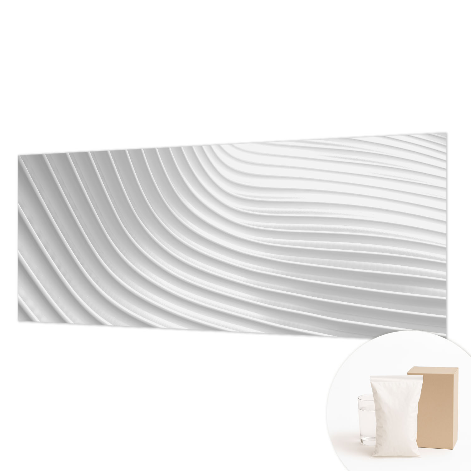 Flizelinová fototapeta do každého interiéru lepidlo Elegantní vlny 250 x 104 cm