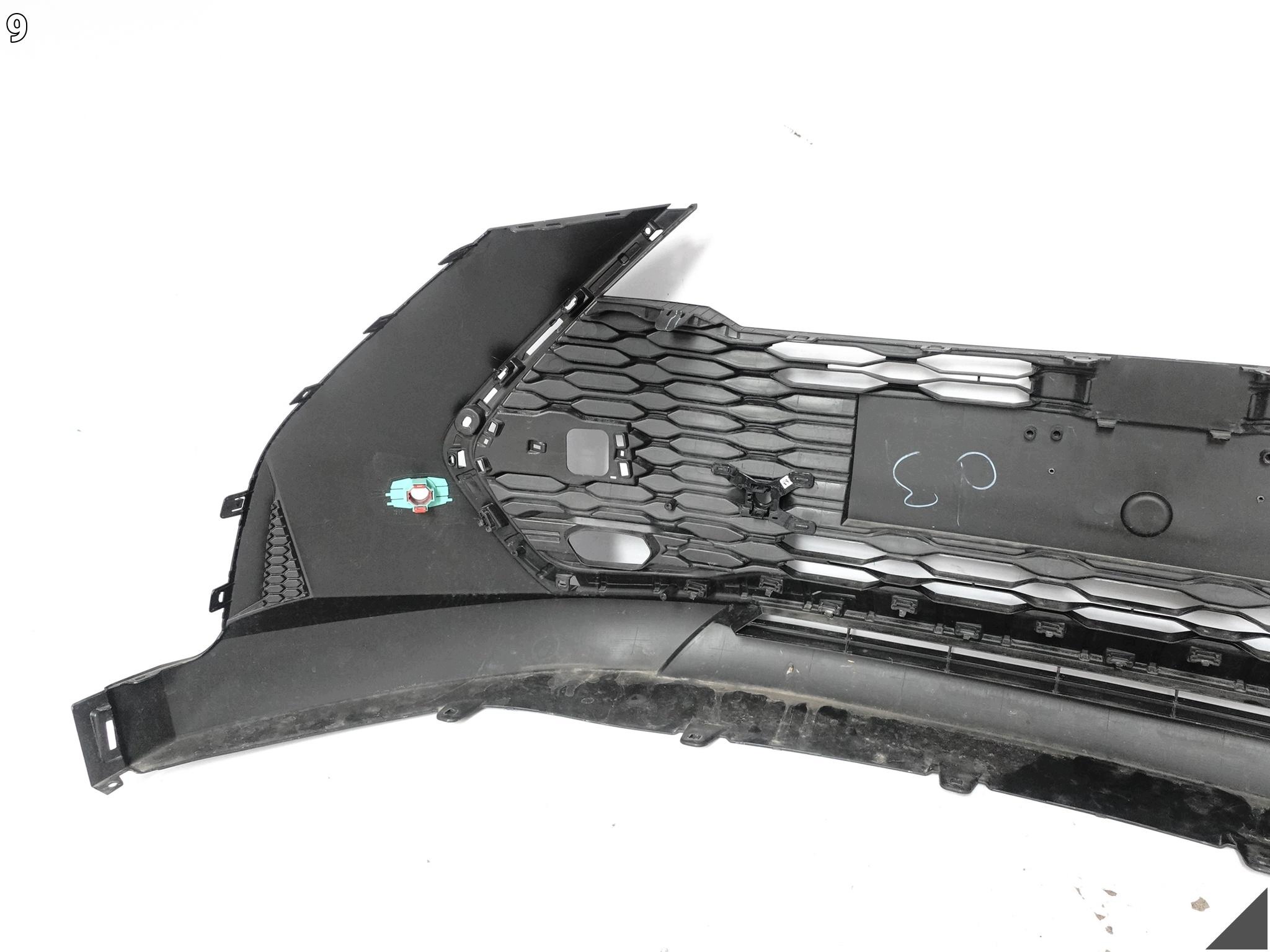 TOYOTA C-HR CHR II AX20 23- bumper SPOILER front PREKLADgrill grid front PDC