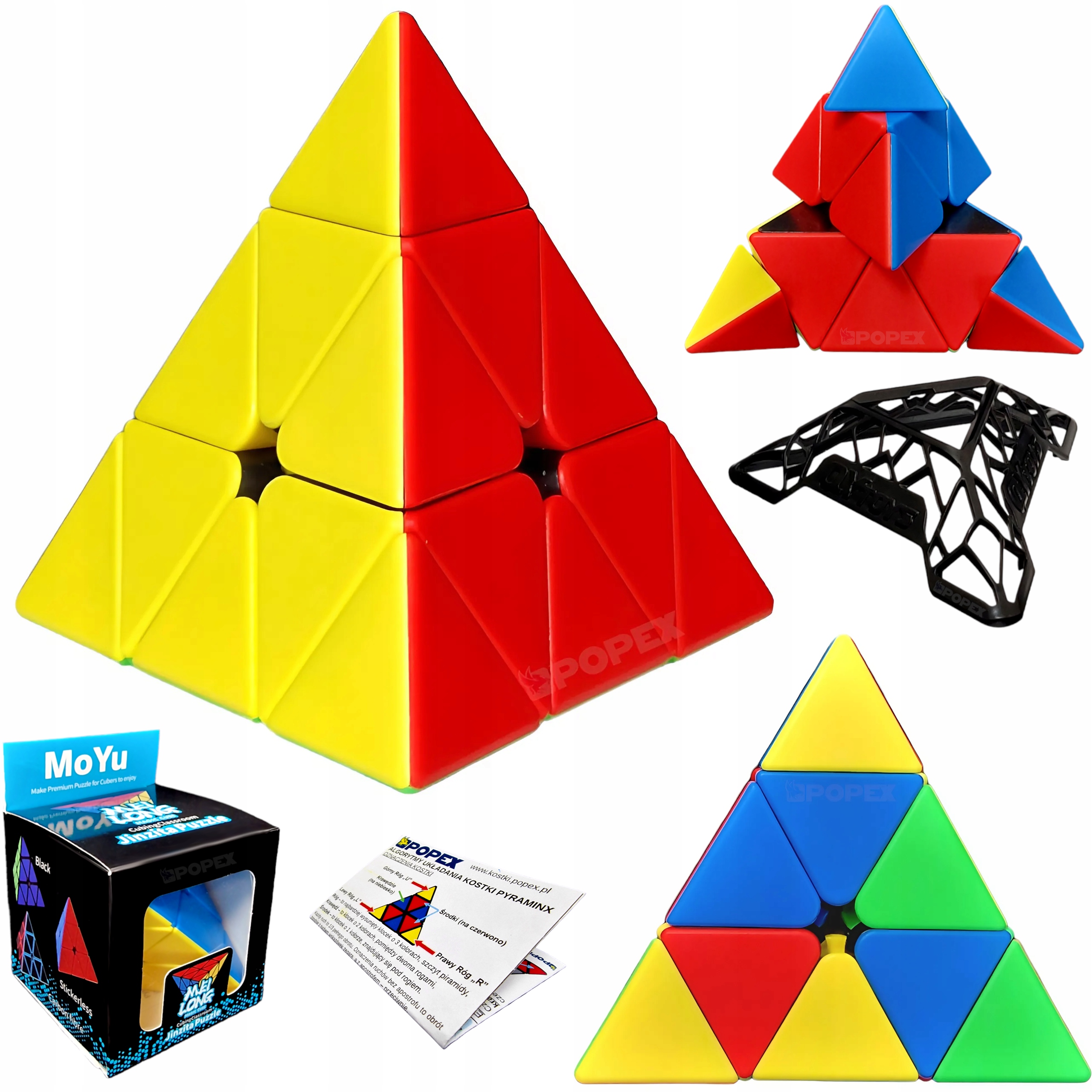 KOSTKA PIRAMIDA MOYU ZABAWKA + ALGORYTMY SAMOUCZEK PREZENT DZIEŃ OJCA TATY