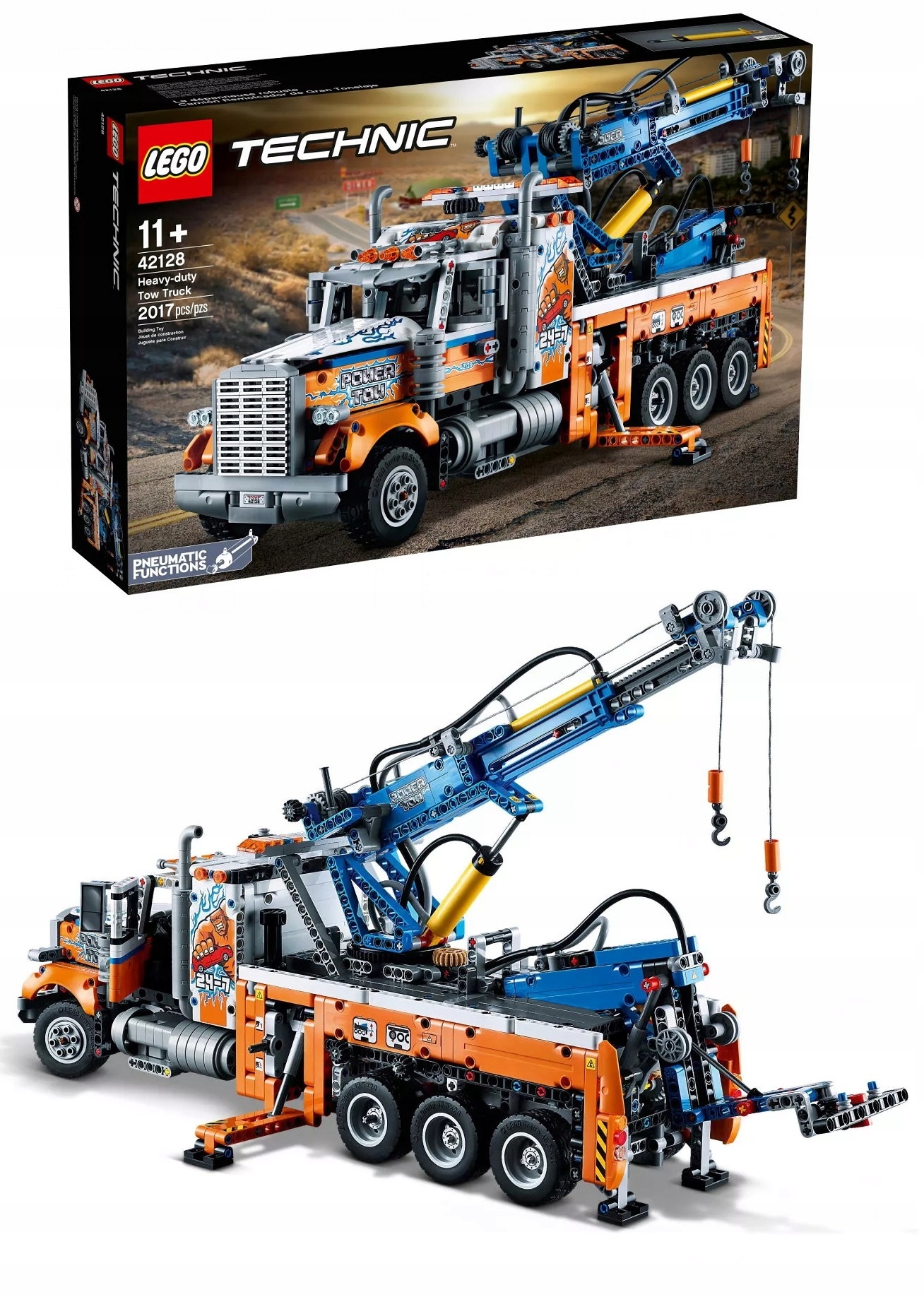 

Lego 42128 Technic Ciężki samochód pomocy drogowej