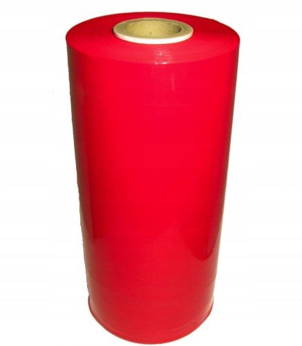 Folia Stretch 23mic Maszynowa 17,6 kg Czerwona