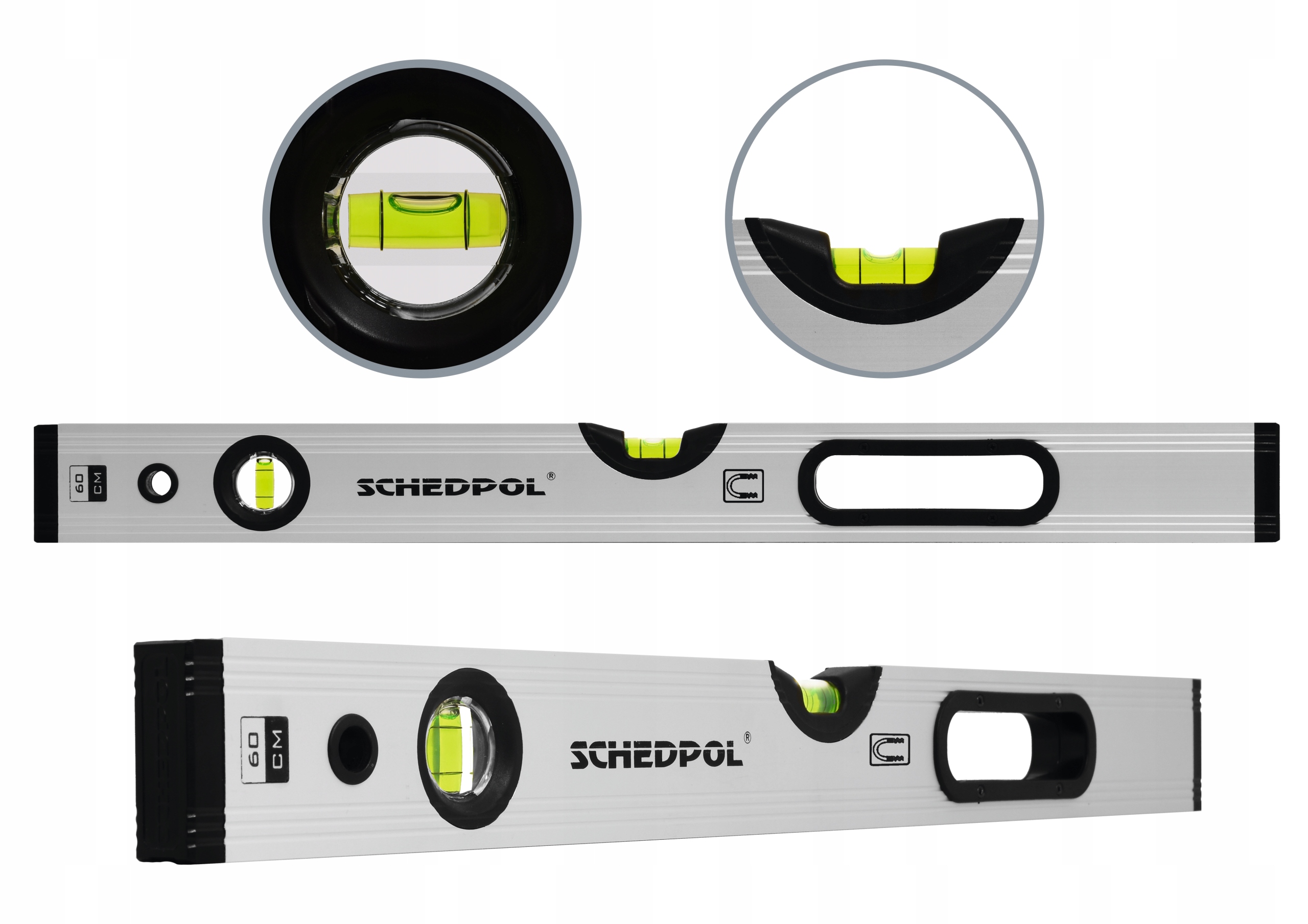 

Poziomica z uchwytem 120 cm 2 Libelle Schedpol