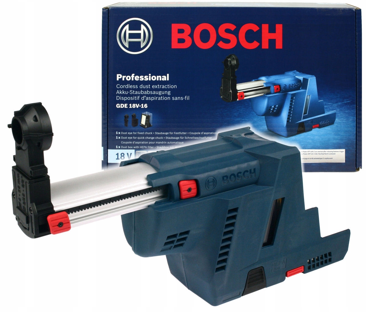 

System Odsysania Gde 18V-16 Bosch do Gbh 18V-26