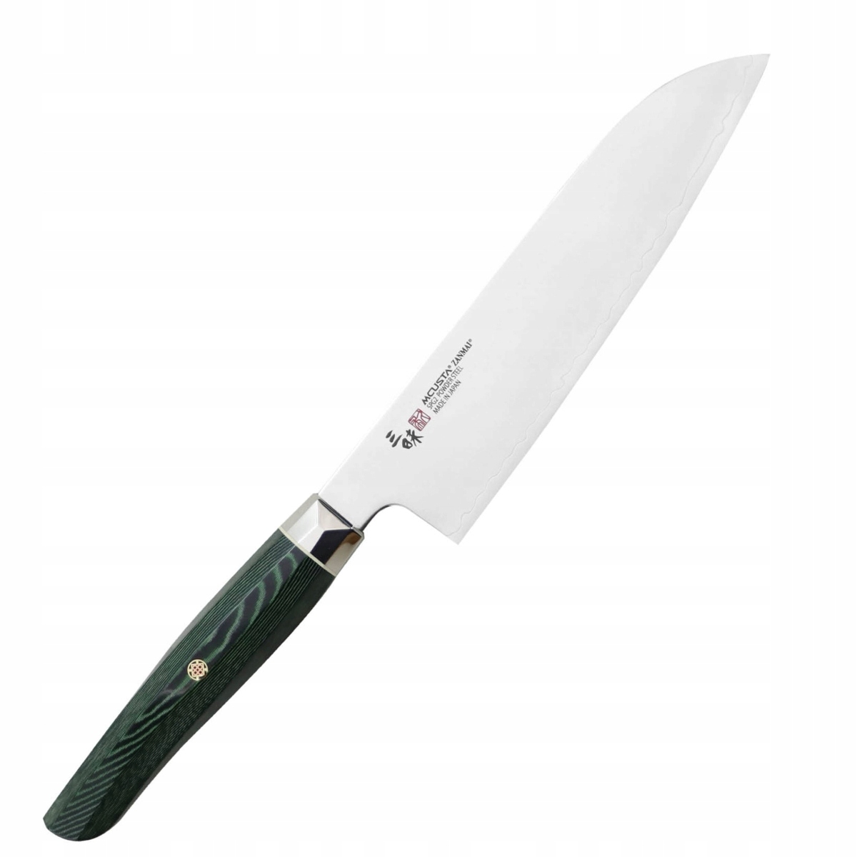 Mcusta Zanmai Green Revolution SPG2 Japonský nôž Santoku na zeleninu 18 cm