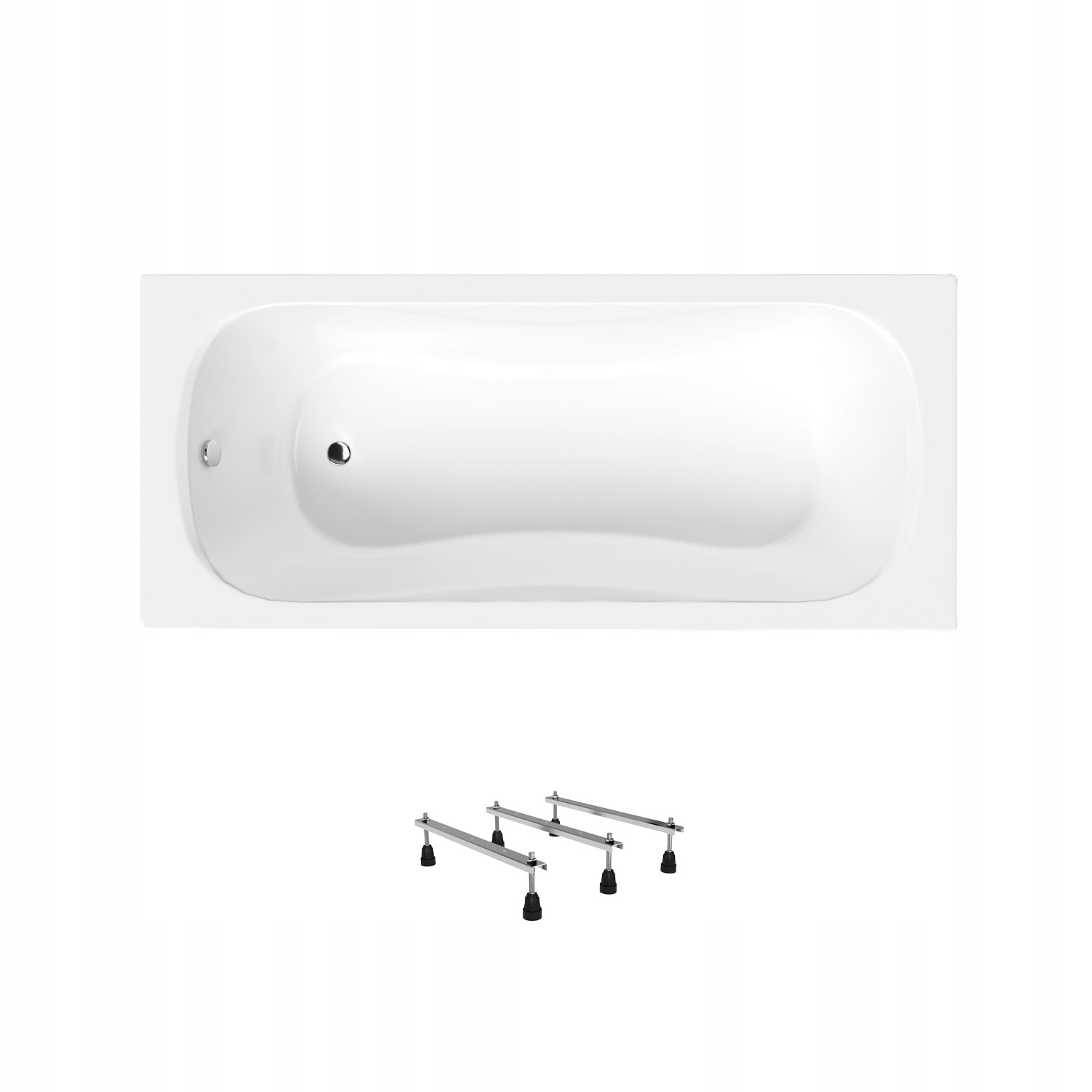 Wanna akrylowa Helmken Edelva 160 х 70 Nóżki 23094004