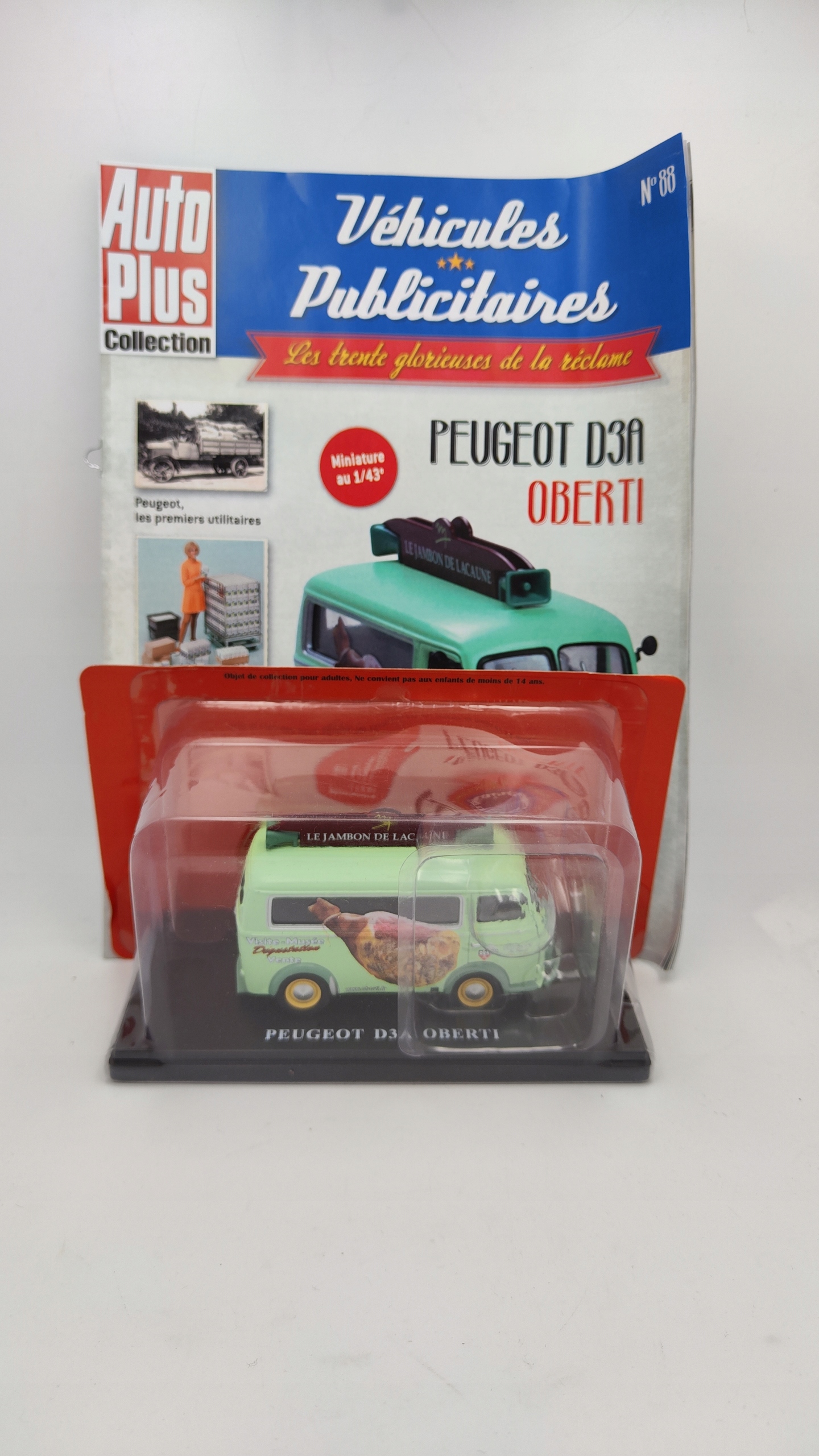 Peugeot D3A "Oberti" 1:43 Hachette