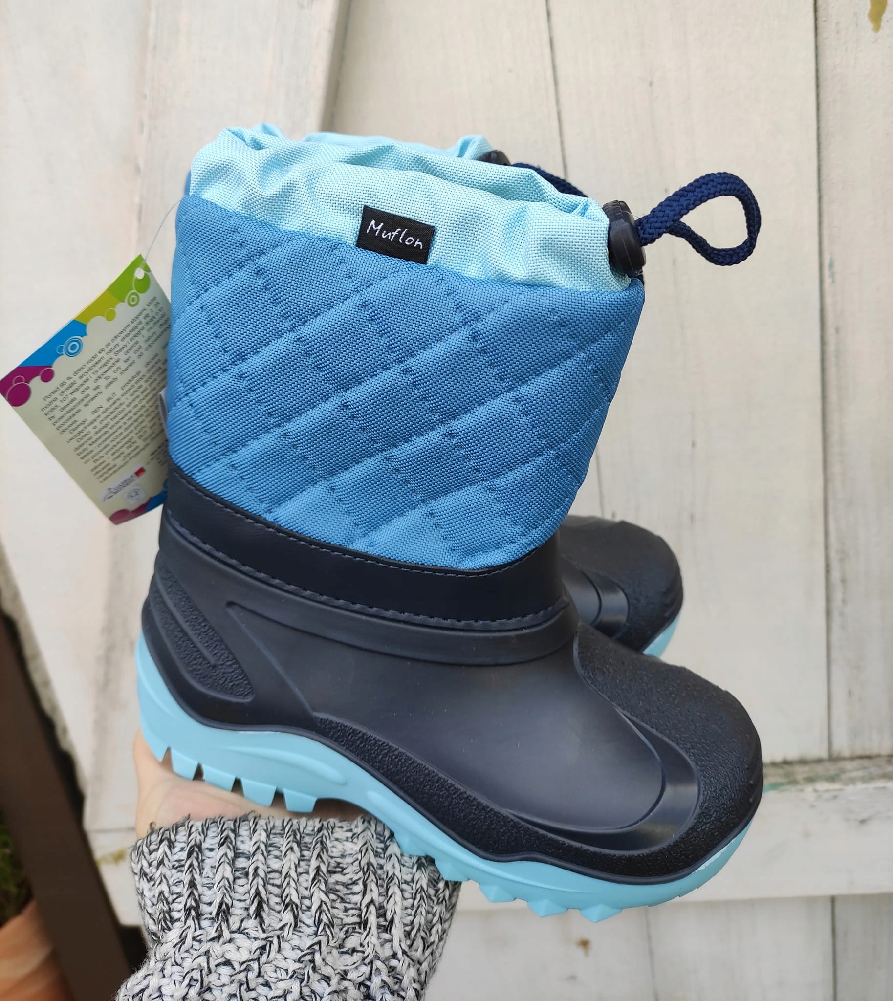 MUFLON_ REN-BUT_śniegowce z wełną -30 st_31_AMEWIK Płeć chłopcy dziewczynki