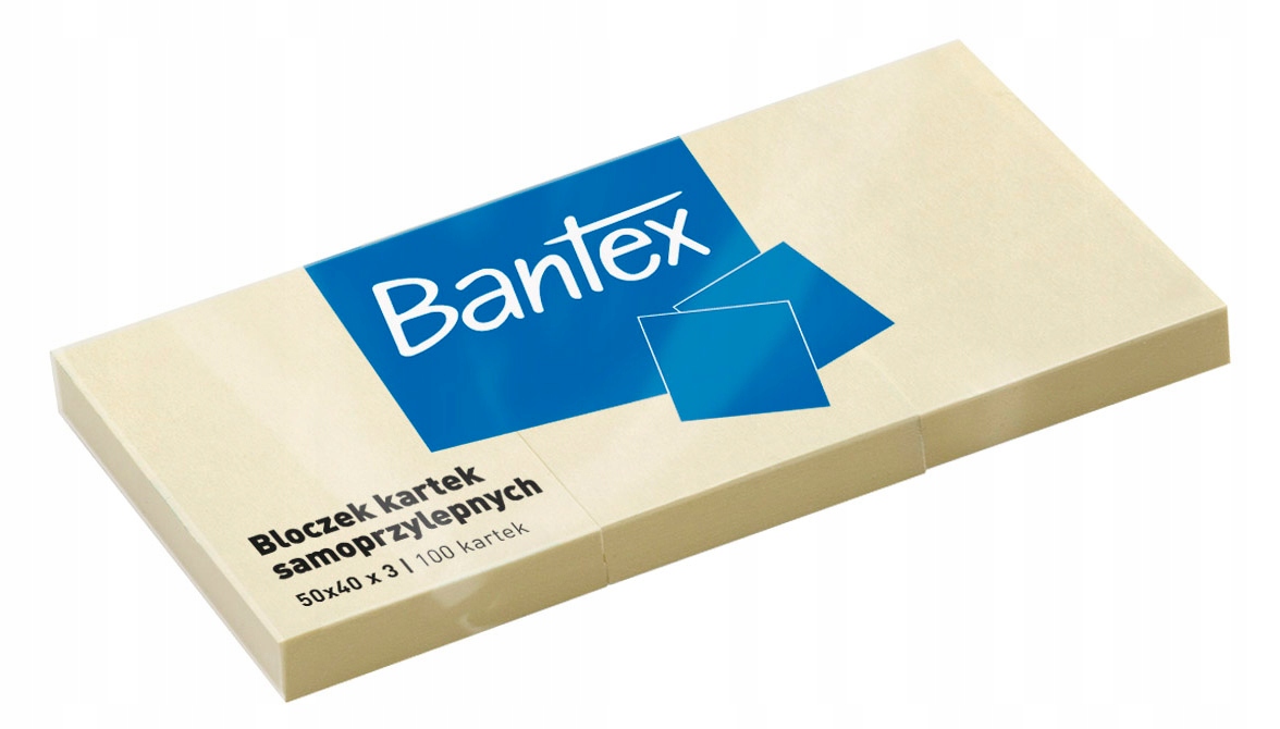 

Bantex Bloczek Samoprzylepny 50/40 100 Kartek