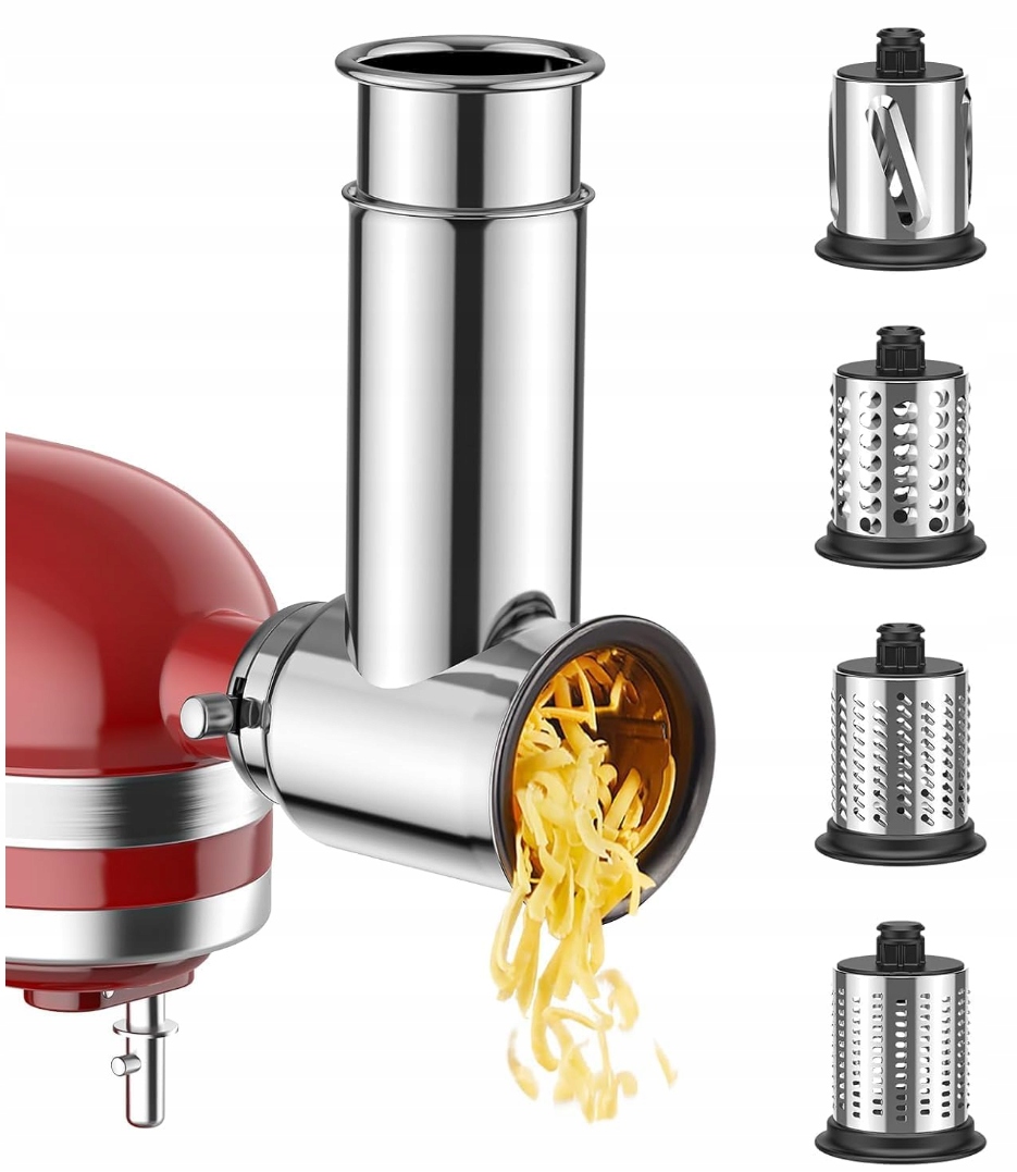Gvode Kráječ na Zeleniny pro KitchenAid Struhadlo na sýr Nerezová Ocel