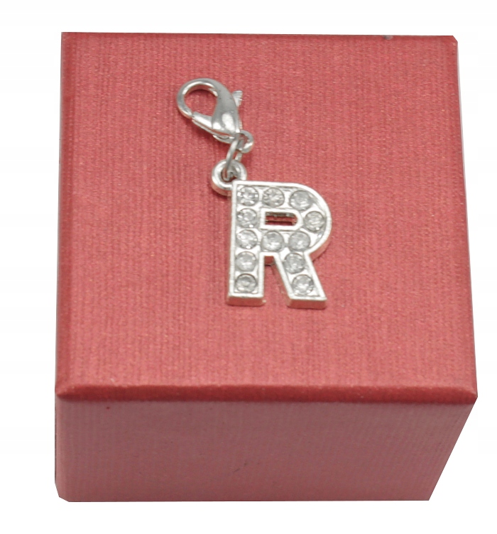 

Zawieszka Srebrna Łańcuszek Bransoletka Z Literą R