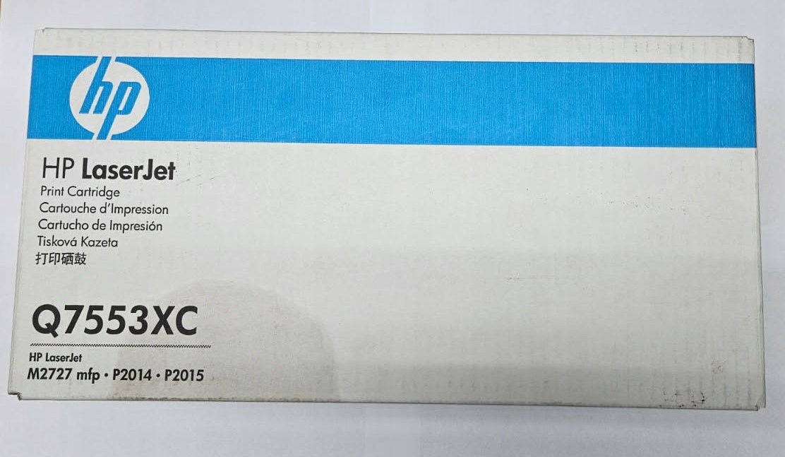 Oryginał Toner Hp Q7553XC 53X M2727 Mfp P2014/2015