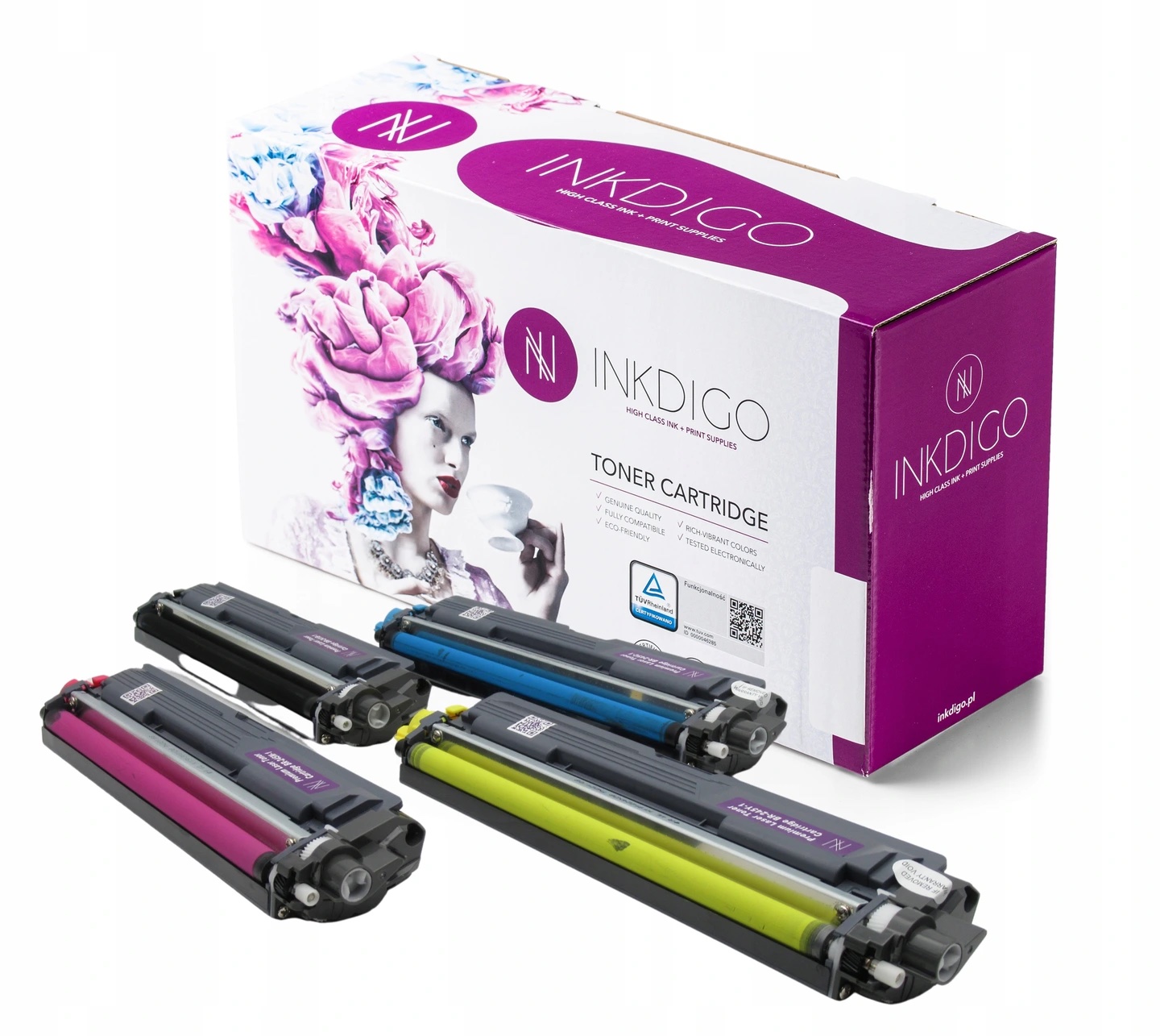 

4x Toner Do Brother TN245 TN241 HL3140 DCP-9020CDW