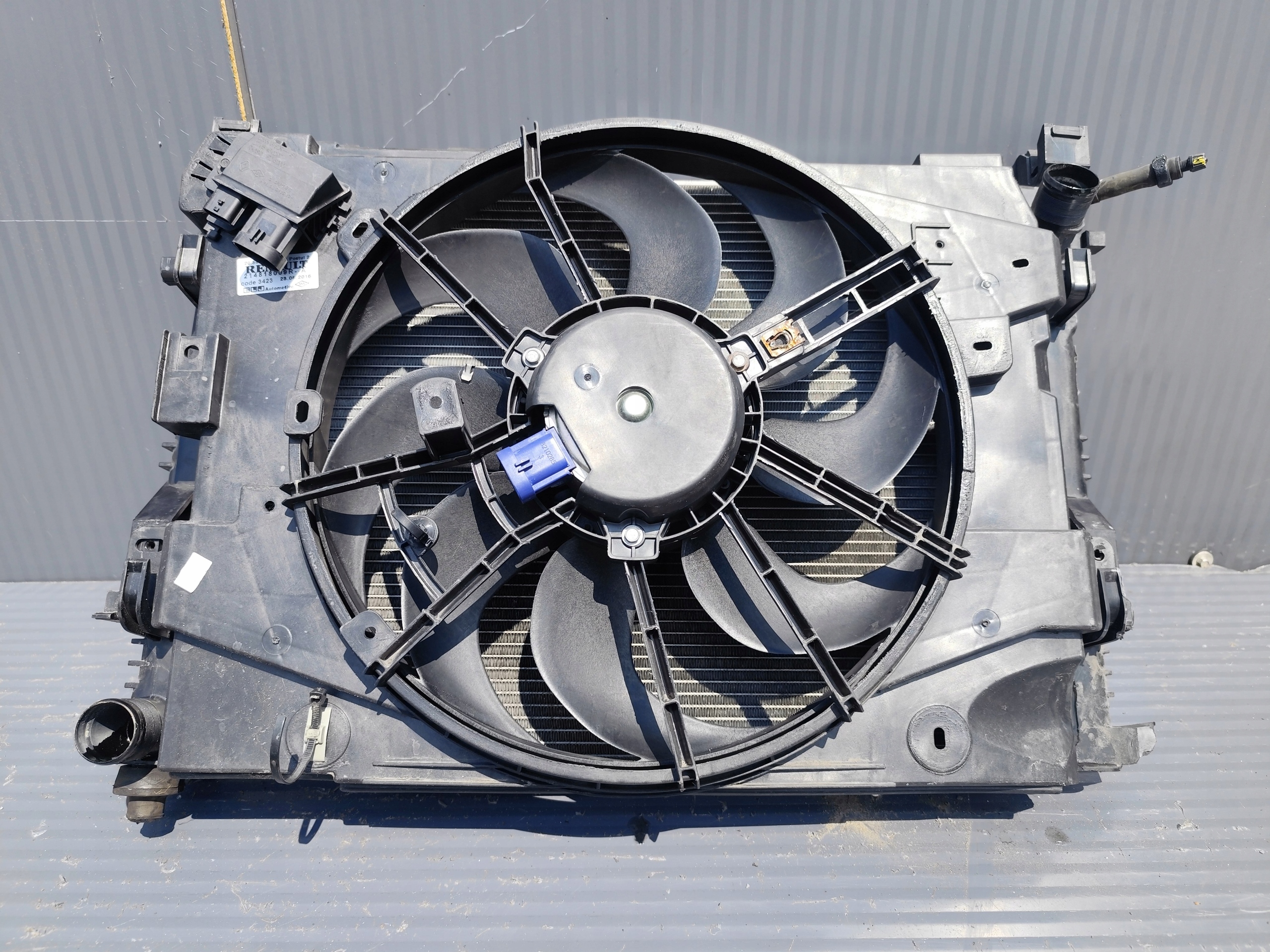 RENAULT CLIO IV 0.9 TCE chladiče ventilátor