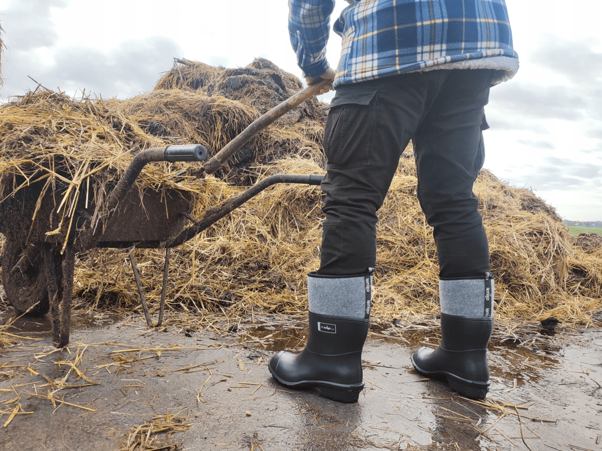 KALOSZE GUMOFILCE PIANKOWE LEMIGO FILCAK EVA /48 Ocieplenie tak