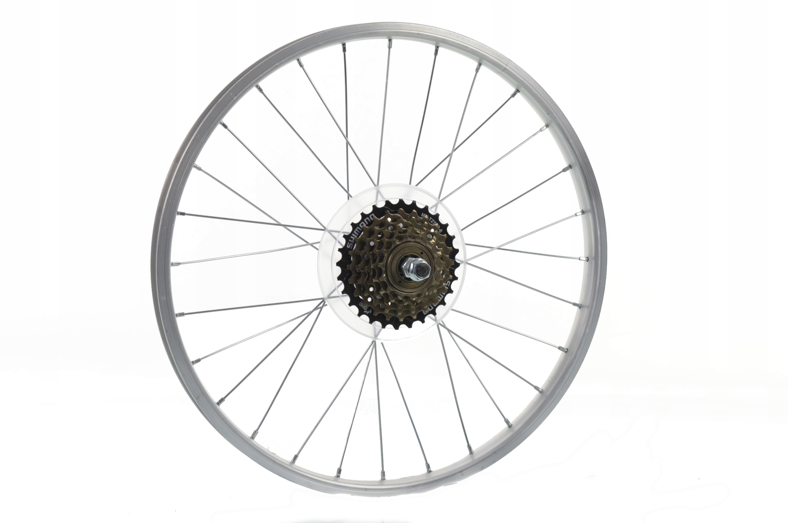 Koło Rowerowe 20 Tył+wolnobieg +6 rzędowy Shimano