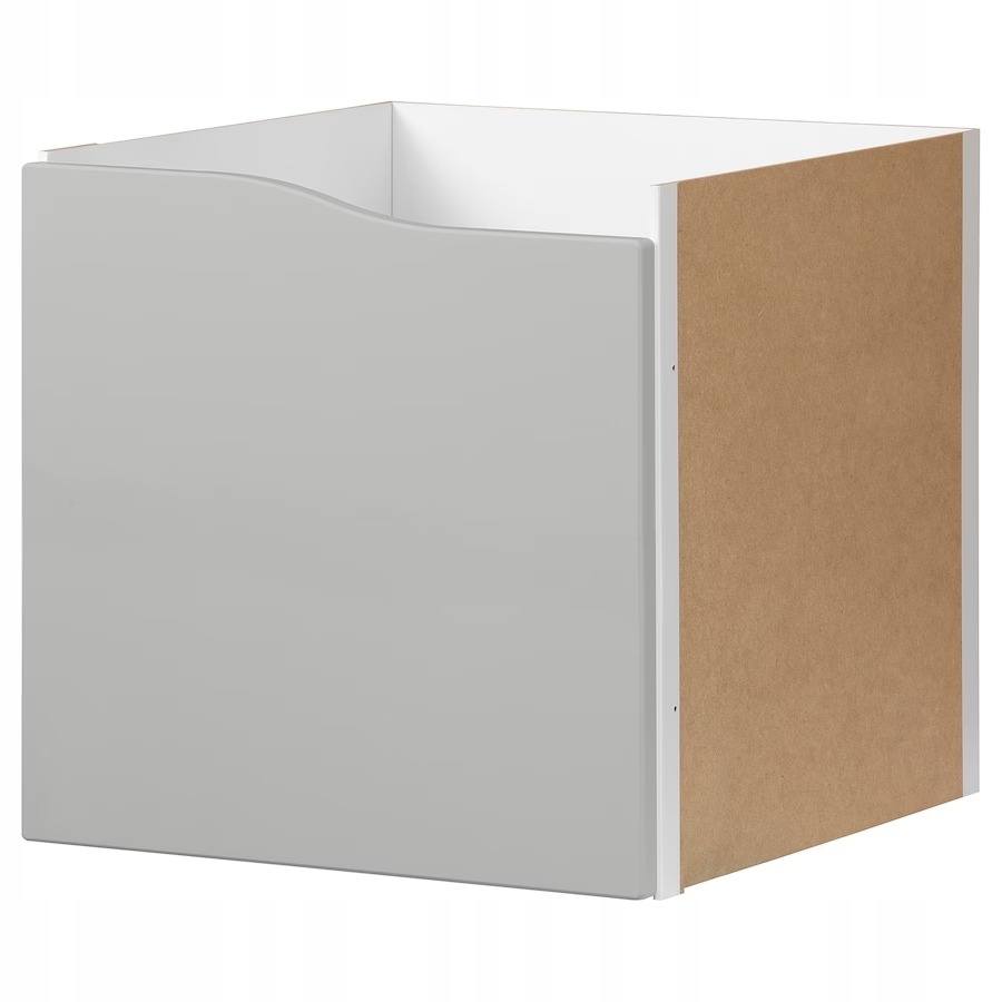 

Ikea Kallax Wkład z drzwiami jasnoszary 33x33 cm