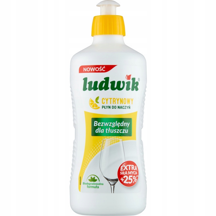 

Płyn do naczyń Ludwik 450g cytrynowy