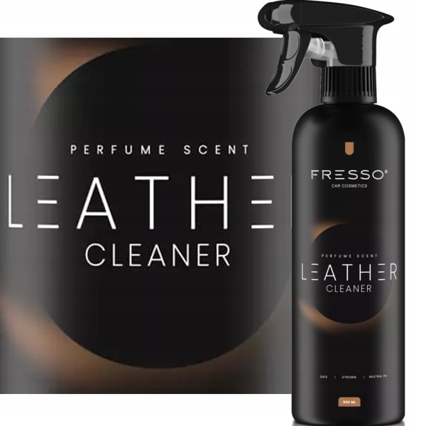 FRESSO _ LEATHER CLEANER - NIESAMOWITY PŁYN DO CZYSZCZENIA SKÓRY 500ML