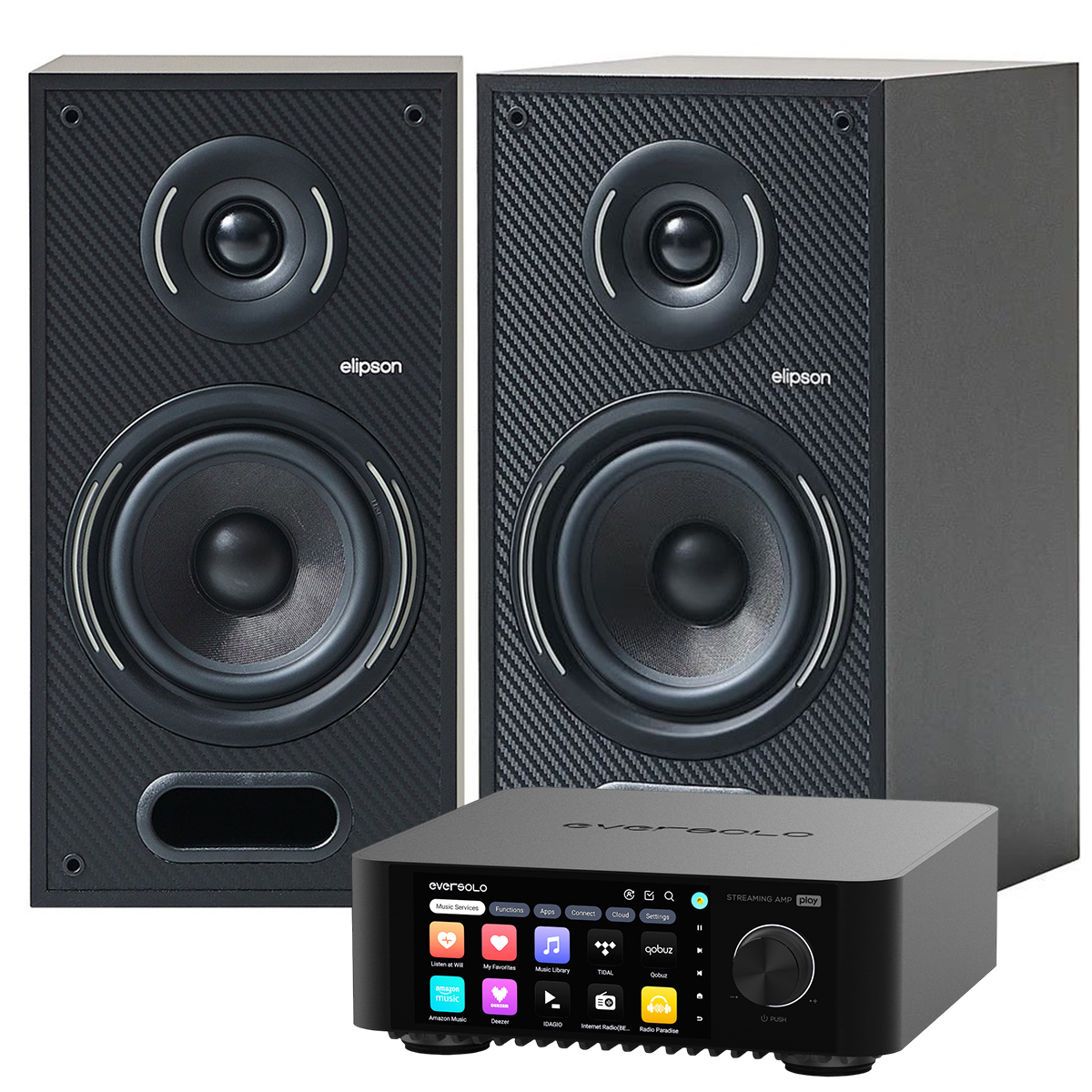 Elipson Horus 6B EverSolo Play Zosilňovač Stereo Streaming Wi-Fi Hdmi Arc
