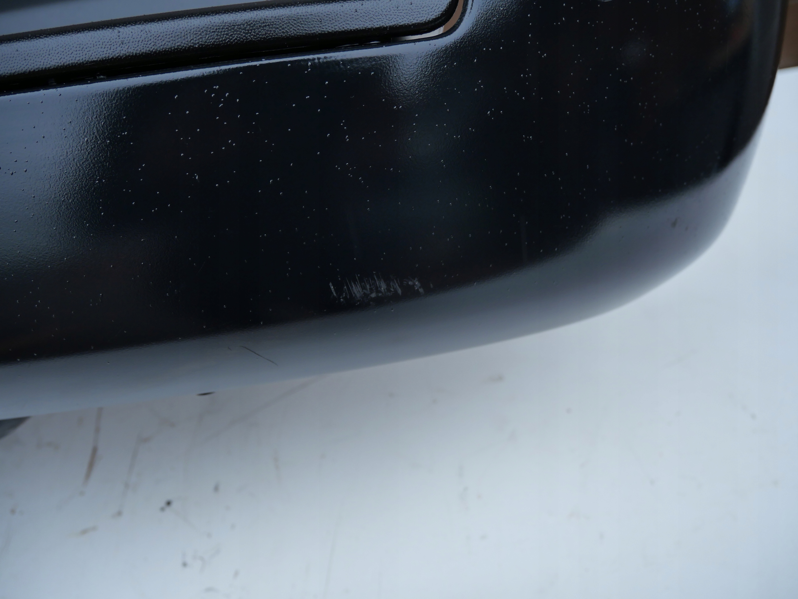 VW AMAROK 2H rear bumper towing PDC black 2H7807421