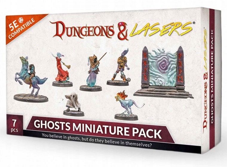 Ghosts Miniature Pack - gry bitewne RPG planszowe