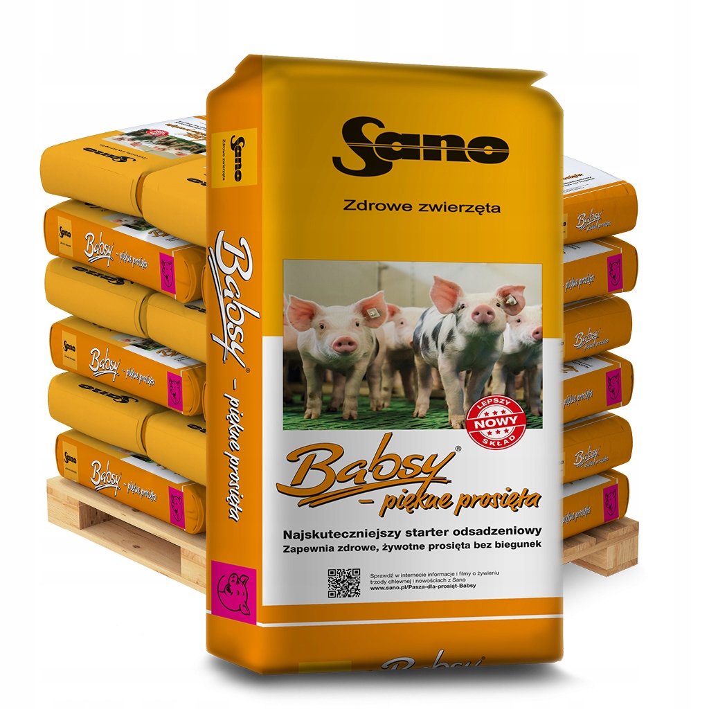 Sano Babsy pasza dla odsadzonych prosiąt, 25kg