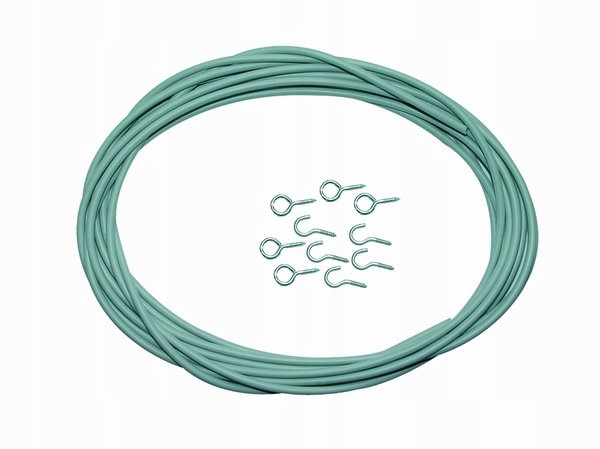 Linka do firanek lub zasłonek w przyczepie 3m W-wa