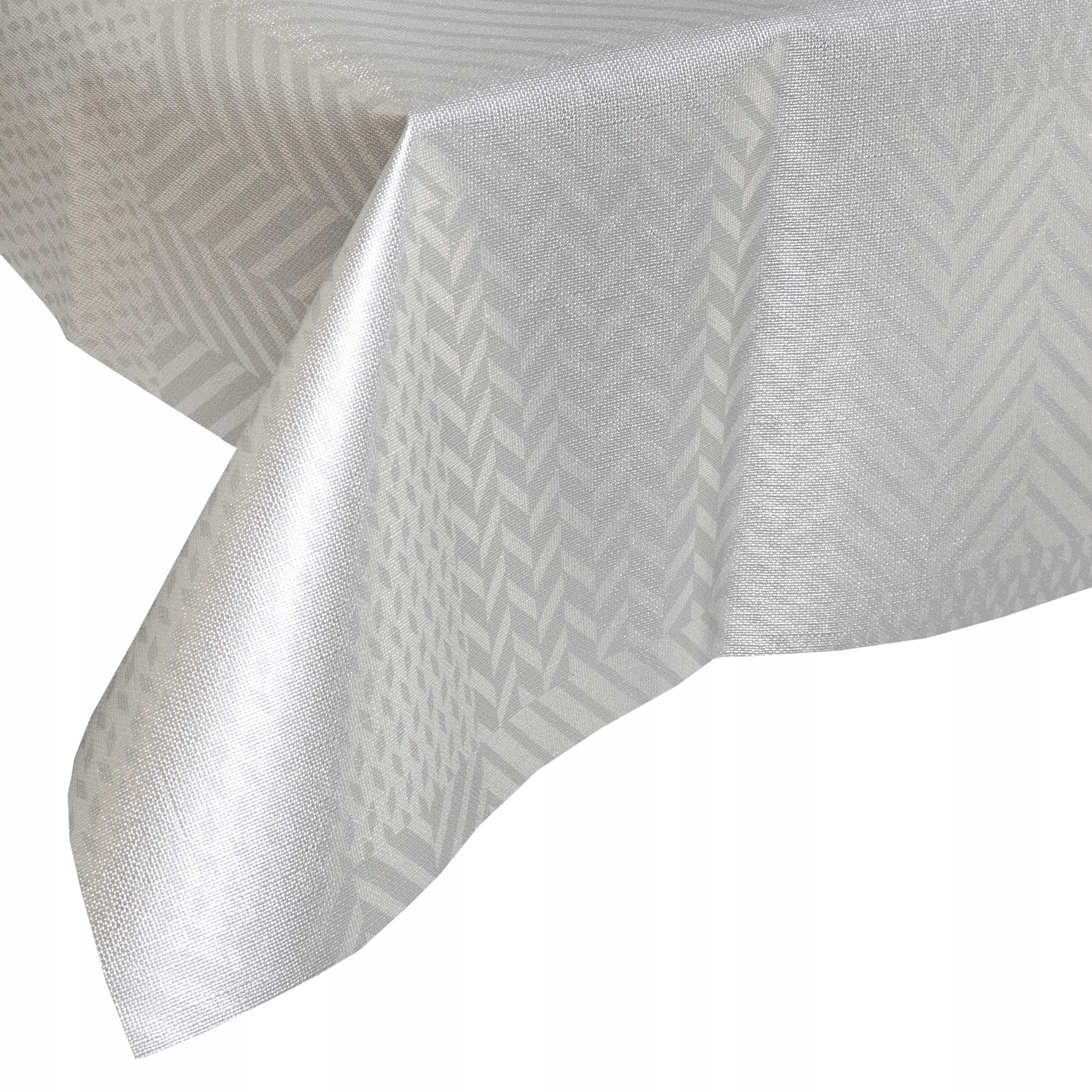 GRUBA CERATA Z METRA NA WŁÓKNINIE BŁYSZCZĄCA OBRUS