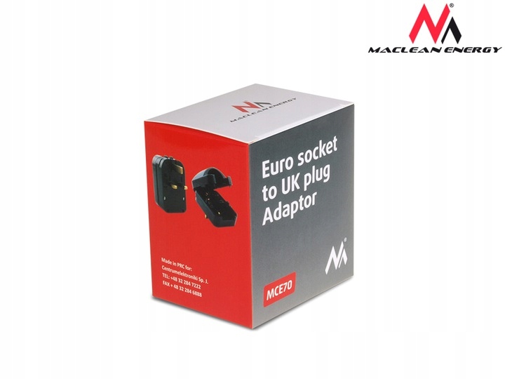 ADAPTER PRZEJŚCIÓWKA POLSKA GN - ANGLIA UK WTYK Marka Maclean