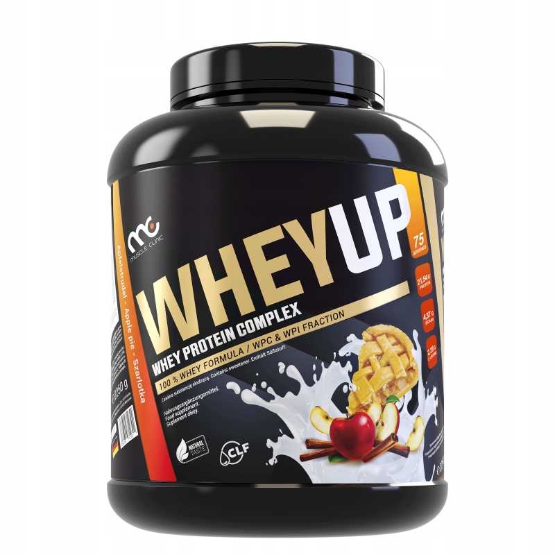 Muscle Clinic Whey Up 1800 g Wpc syrovátkový koncentrát čistý Top