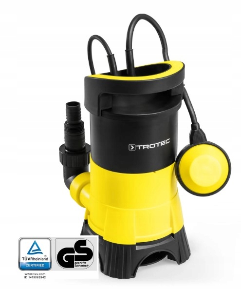 

Pompa zatapialna do wody brudnej Trotec 400W 7500l