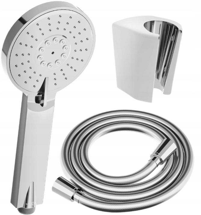 

Mexen Zestaw Prysznicowy Słuchawka R-40 Wąż Chrom