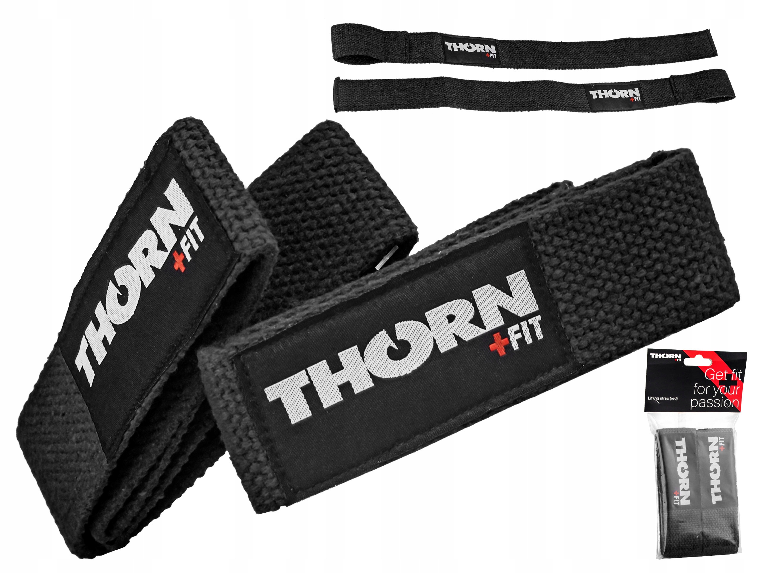 

Thorn +fit Paski Do Podnoszenia Ciężarów Czarne