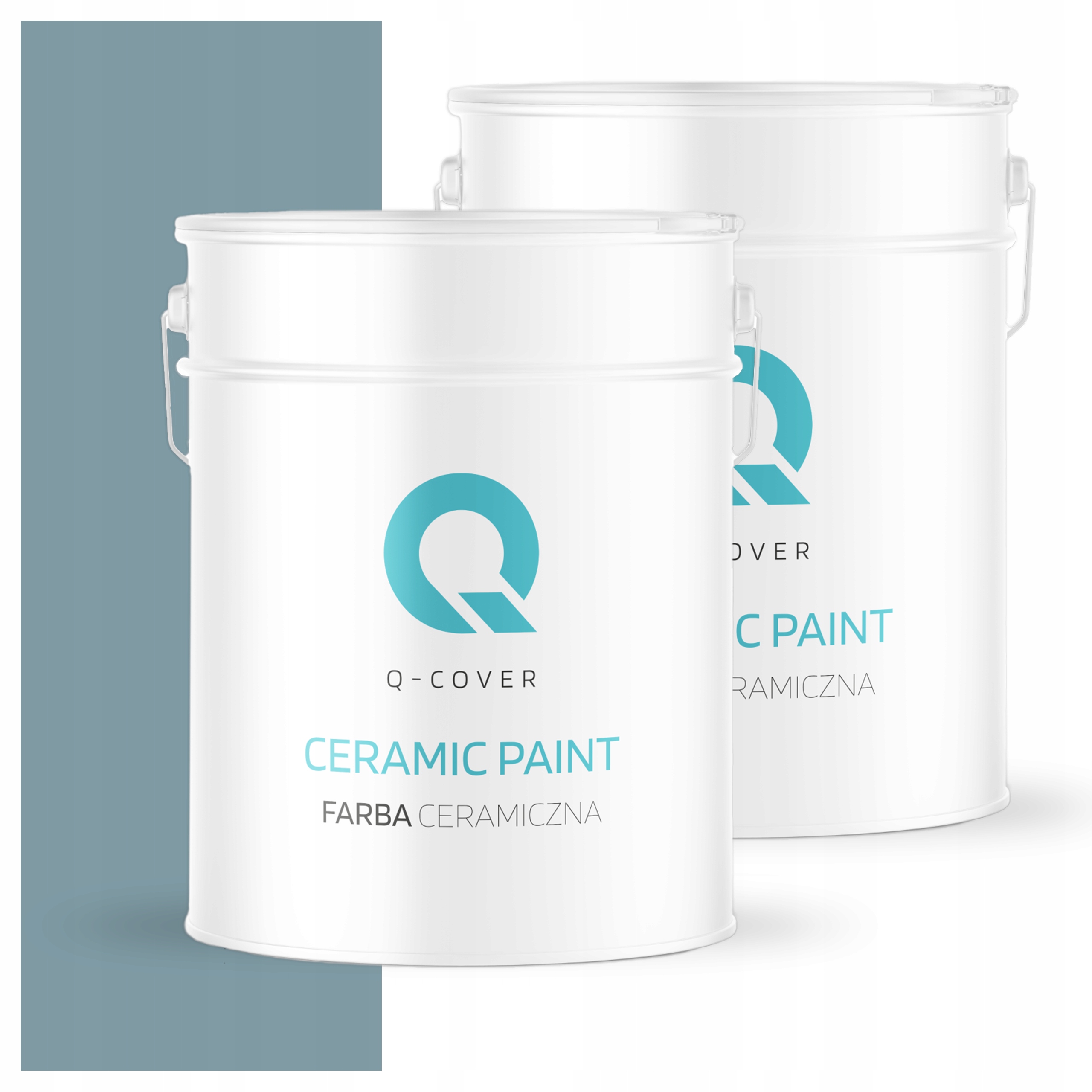 Keramická umývateľná farba na interiér 10L Mat Šedá Platinová Tmavá H0730