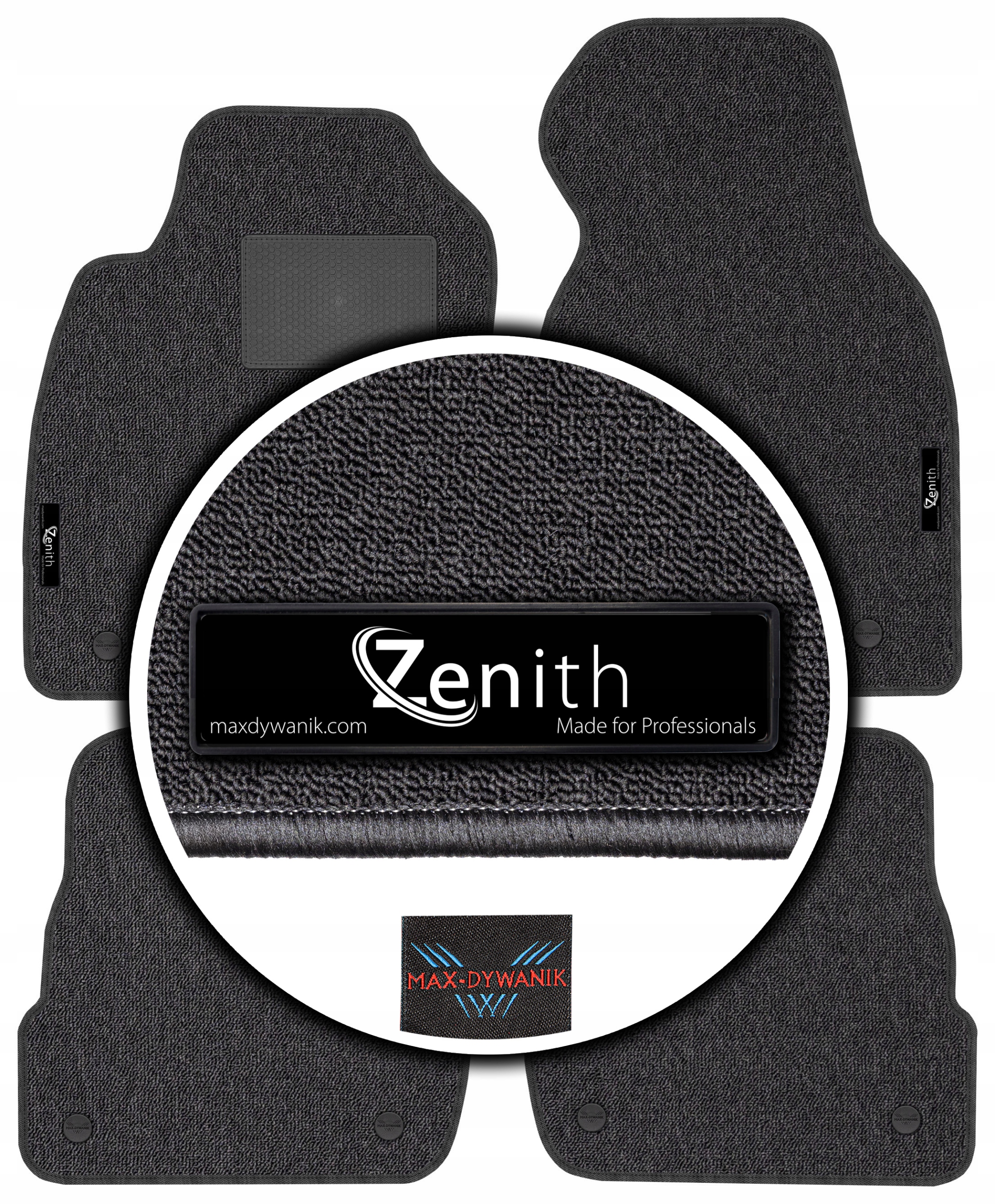 Audi A6 C5 1997-2000 Koberce do auta Max-dywanik Zenith