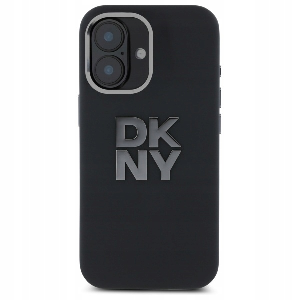 Dkny DKHCP16SSMCBSK iPhone 16 6,1" černý/černý pevný obal Liquid Sili
