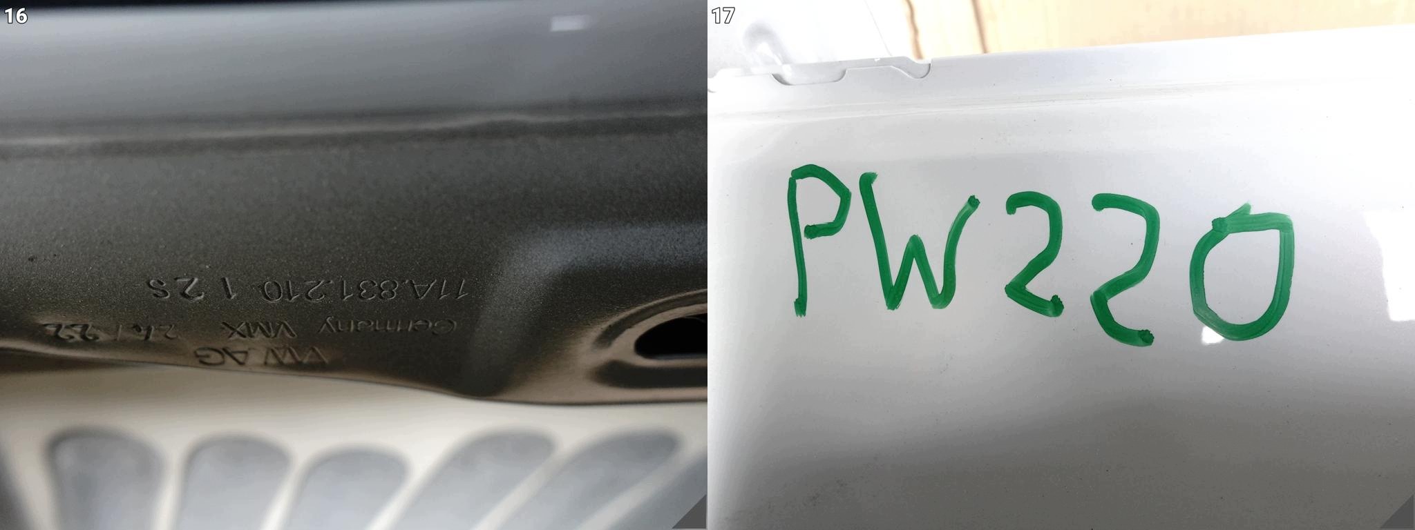 VW ID.4 ID4 E21 20- door DOOR front right + moulding