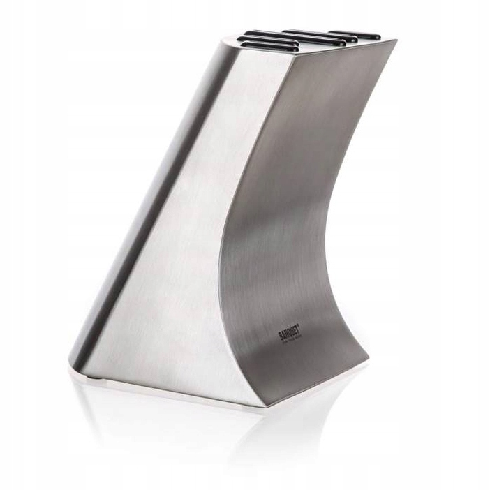 

Stojak na noże Metallic stal nierdzewna Banquet