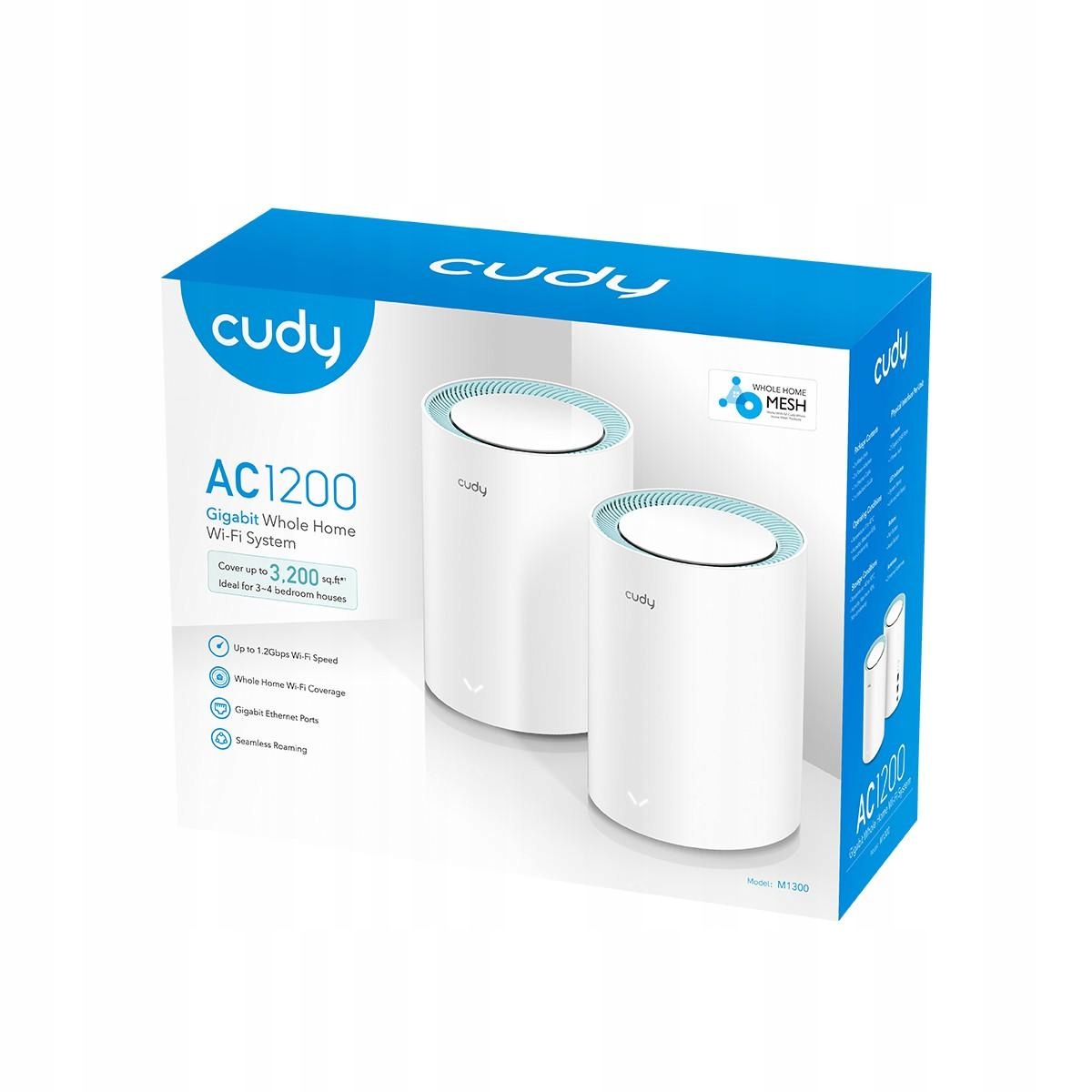 System WiFi Mesh M1300 2-Pack AC1200