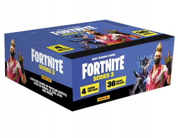 Panini Fortnite Series 3 Trading Cards Hobby Box