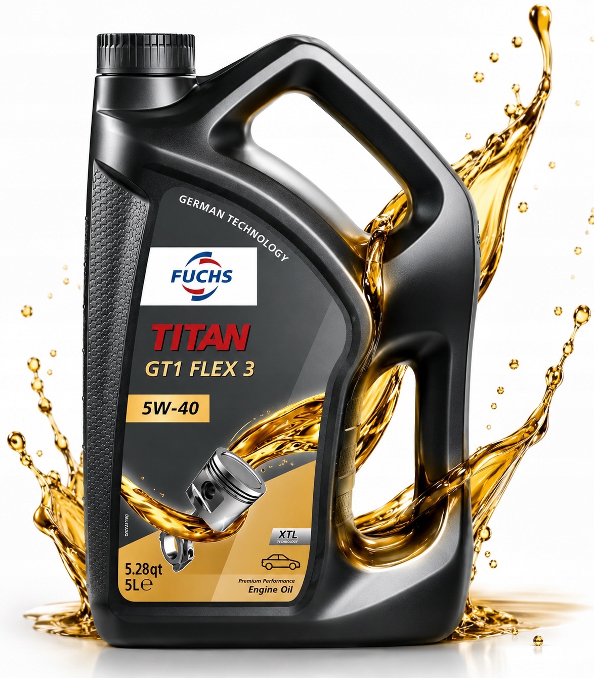 Fuchs Titan GT1 Flex 3 5W40 5L Acea C3 Bmw LL-04 Mb 229.51 Vw 505.01