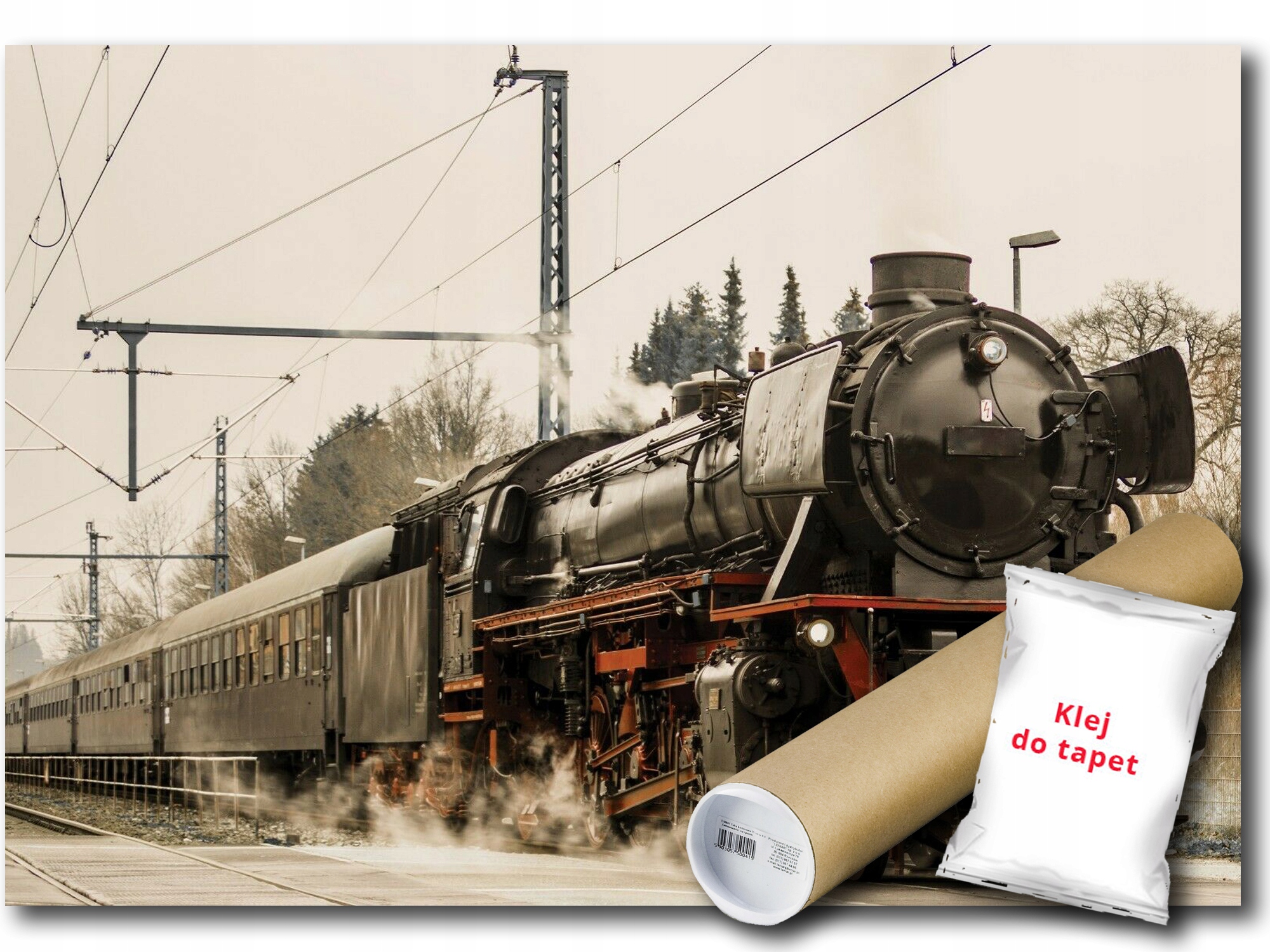 Vinylová Fototapeta Vlak Lokomotíva 208x146
