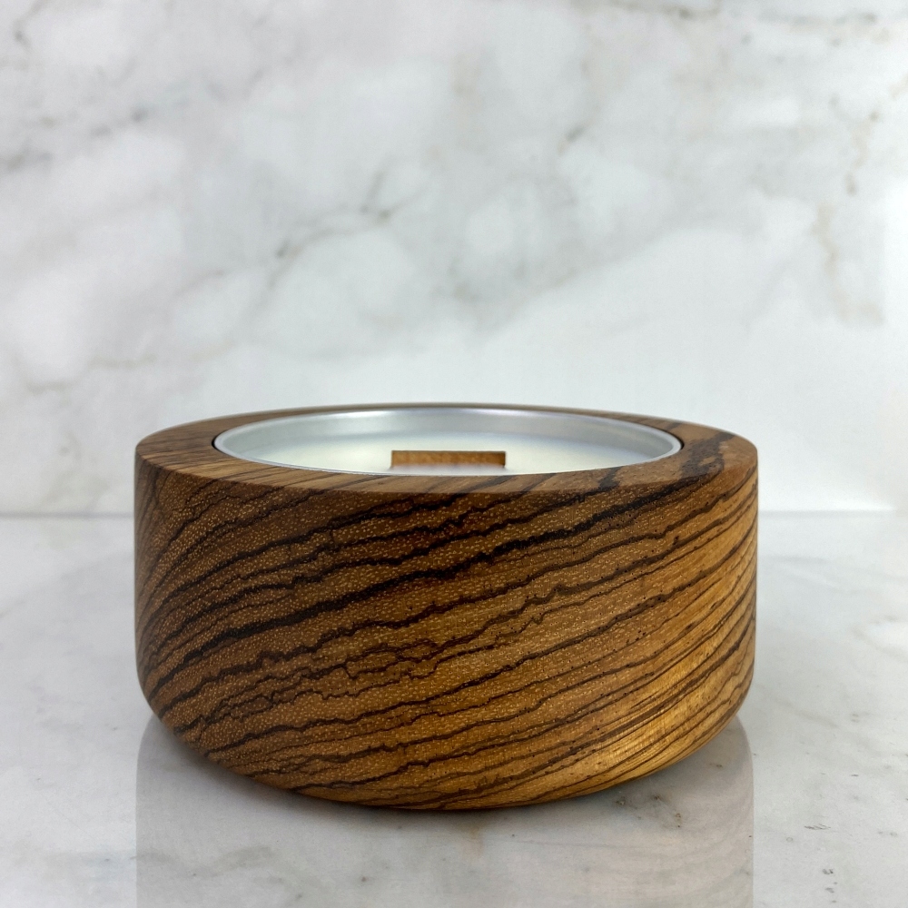 Sójová svíčka vůně Palo Santo do dřeva, eco svíčka bez Gmo 230 ml