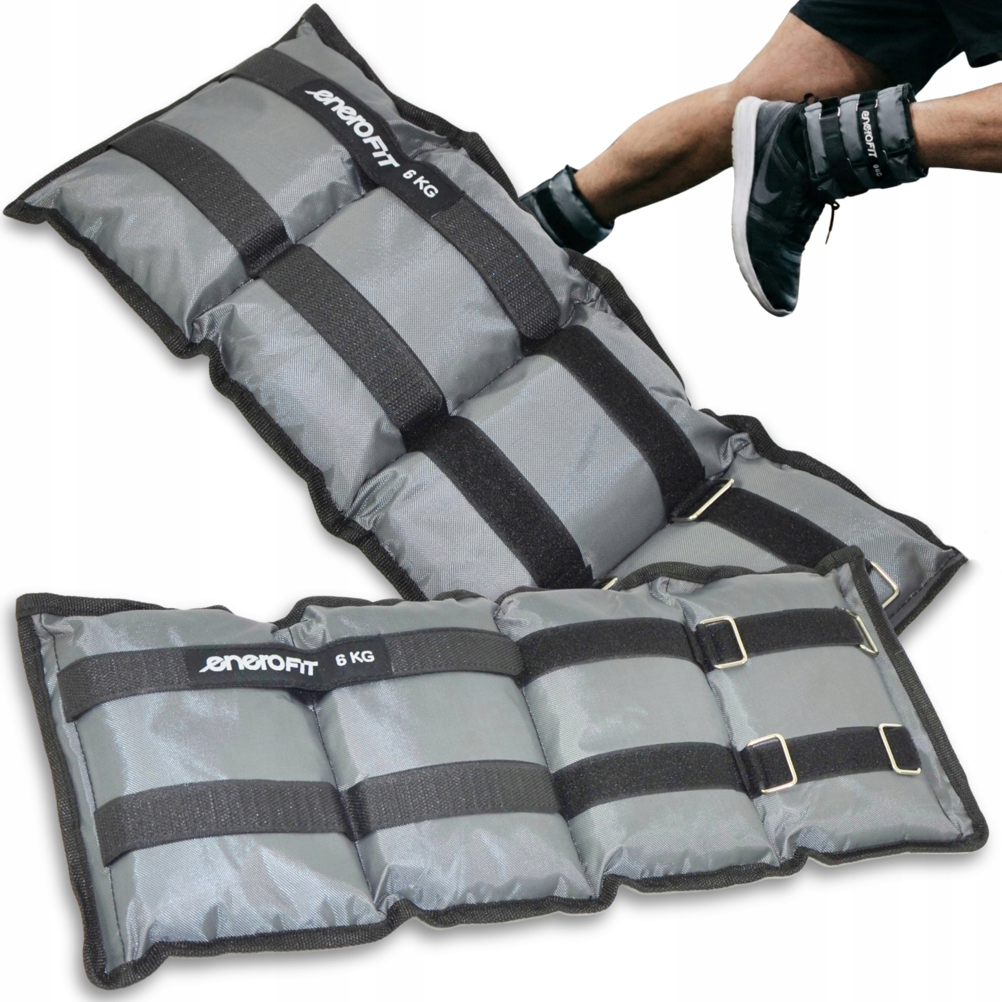 Zatížení Na Kotníky Závaží Na Nohy Zápěstí Ruce Pro Běhání 2x6kg