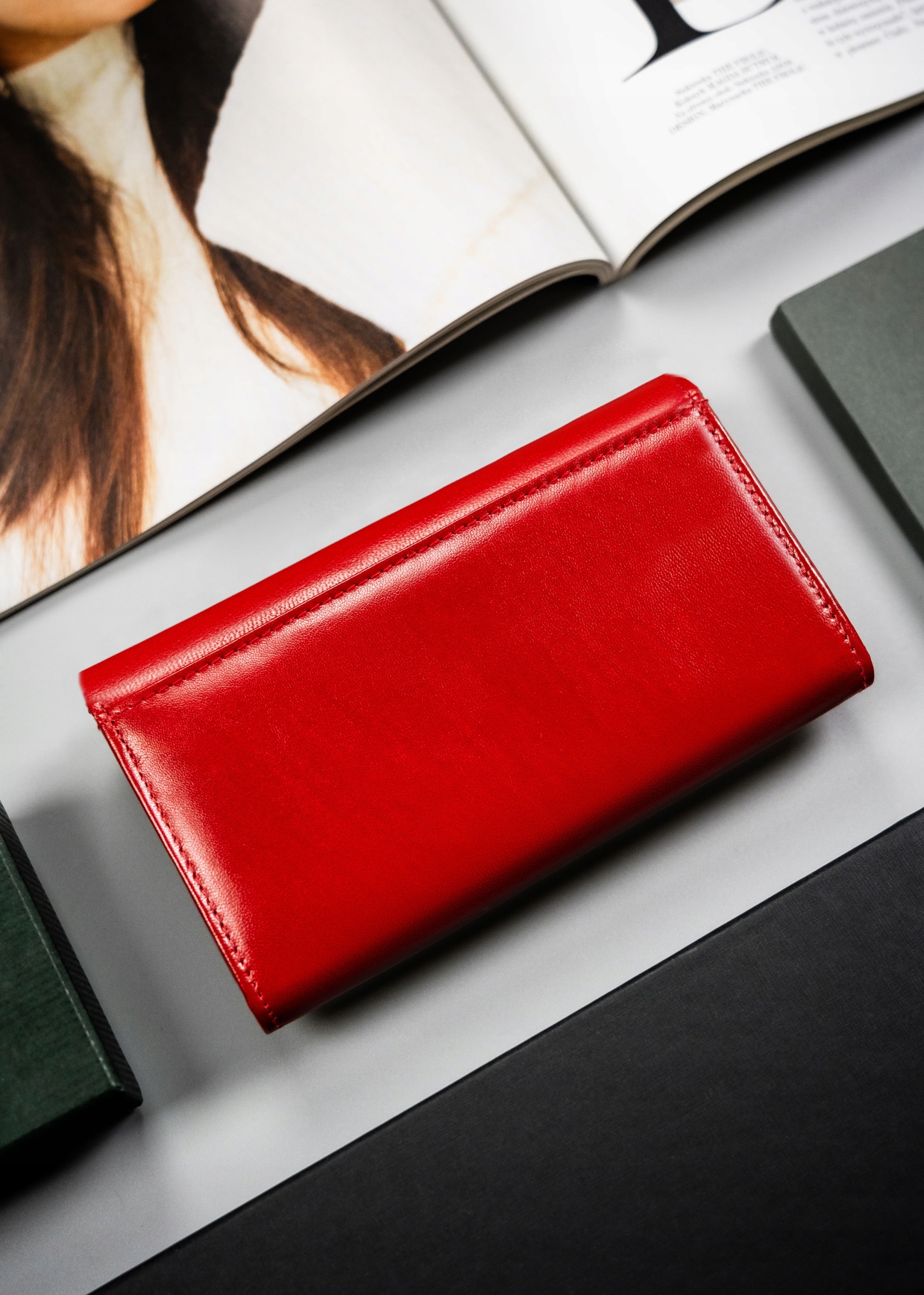 Cavaldi duży PORTFEL DAMSKI skóra naturalna RFID STOP Marka 4U Cavaldi