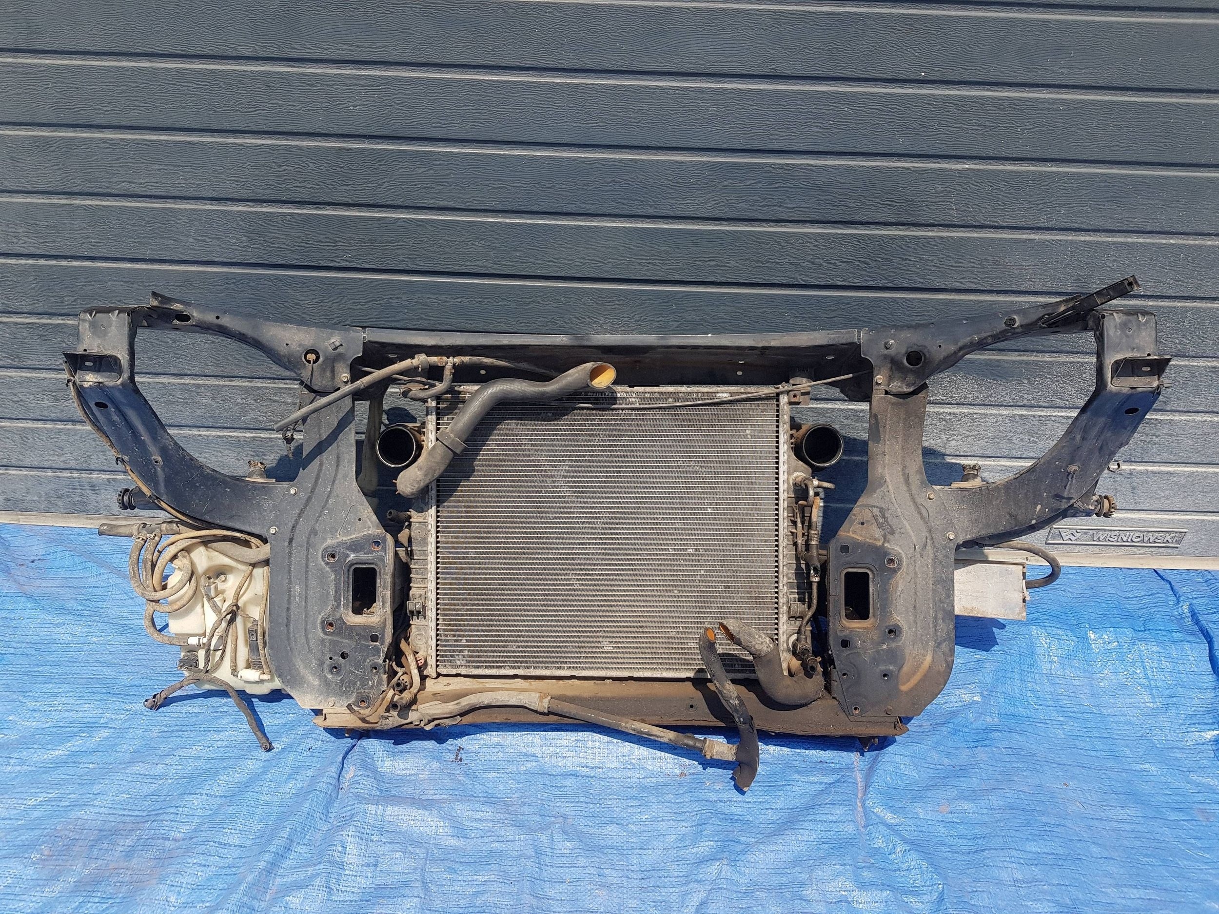 support panel for radiators radiator MERCEDES GL X164 4.0 4.2 CDI V8