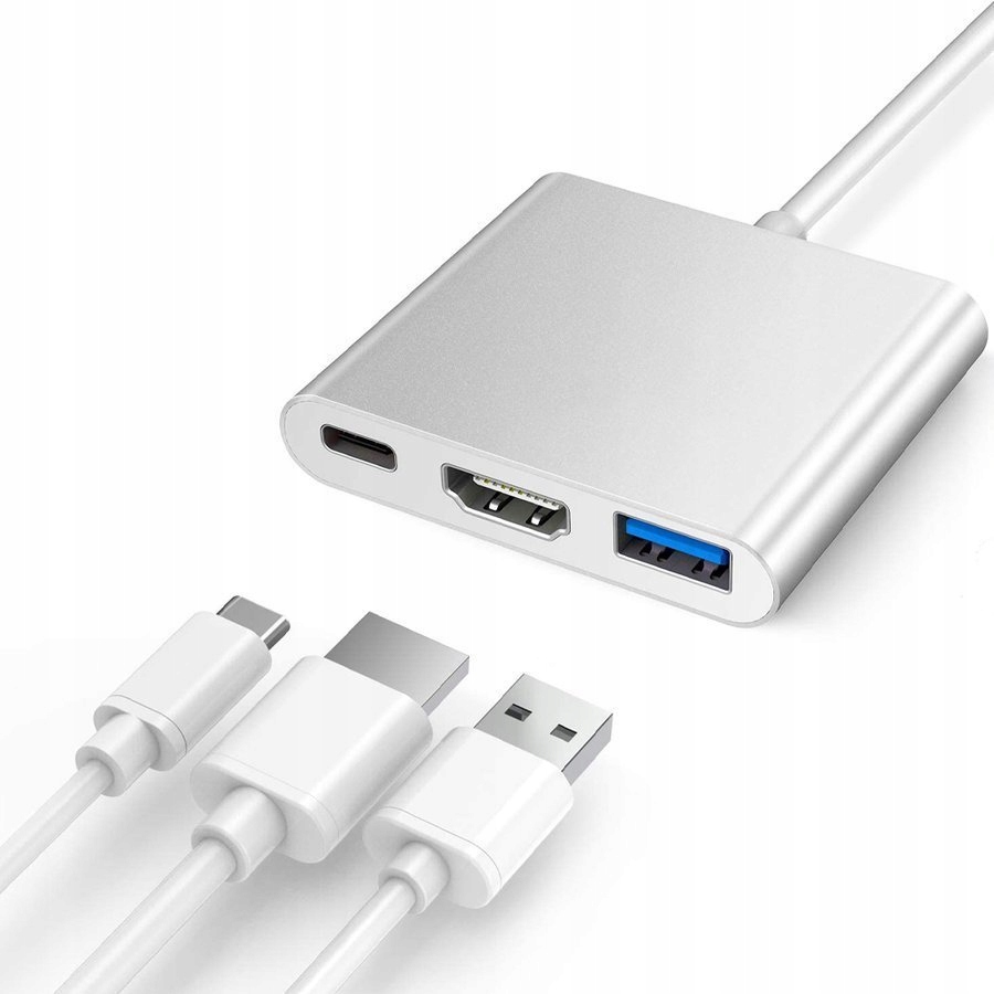 

Hub Adapter Usb 3.0 Hdmi Usb-c do Nintendo Switch