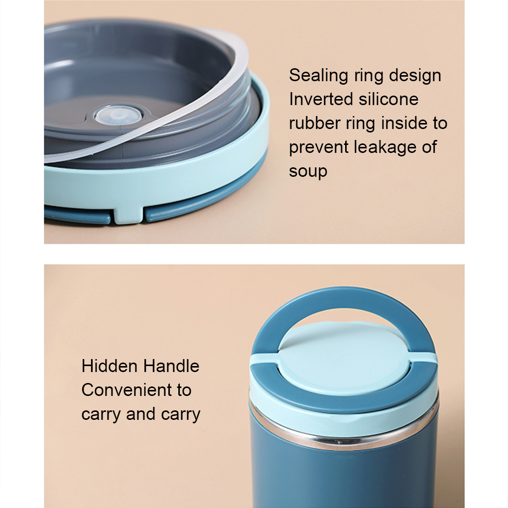 Termos na zupę Termos na gorące jedzenie Termos na zupę Z łyżeczką Rodzaj termos obiadowy