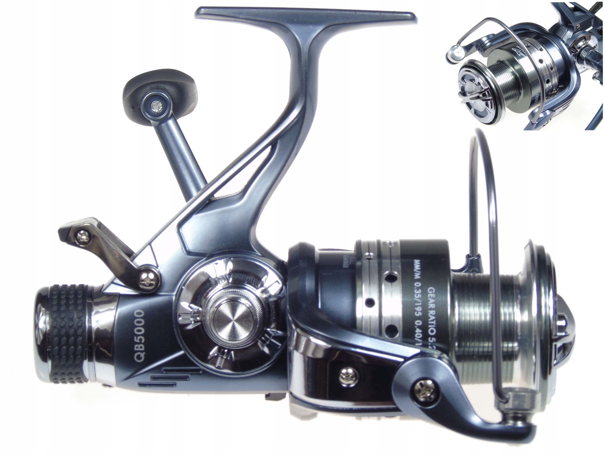 Kołowrotek Miracle Fisch Wolny Bieg Grunt 6000 Q Steel Runner 5.2:1